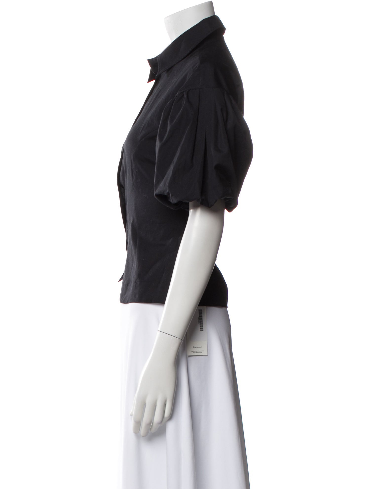 Simone Rocha Short Sleeve Button-Up Top