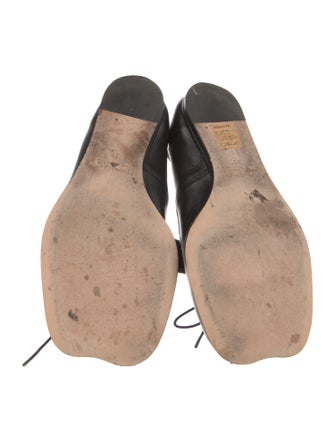 Simone Rocha Leather Ballet Flats