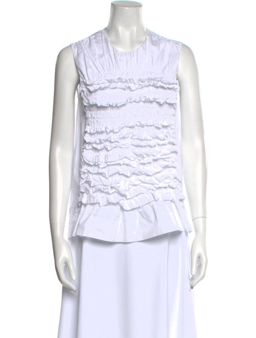 Simone Rocha Crew Neck Sleeveless Top