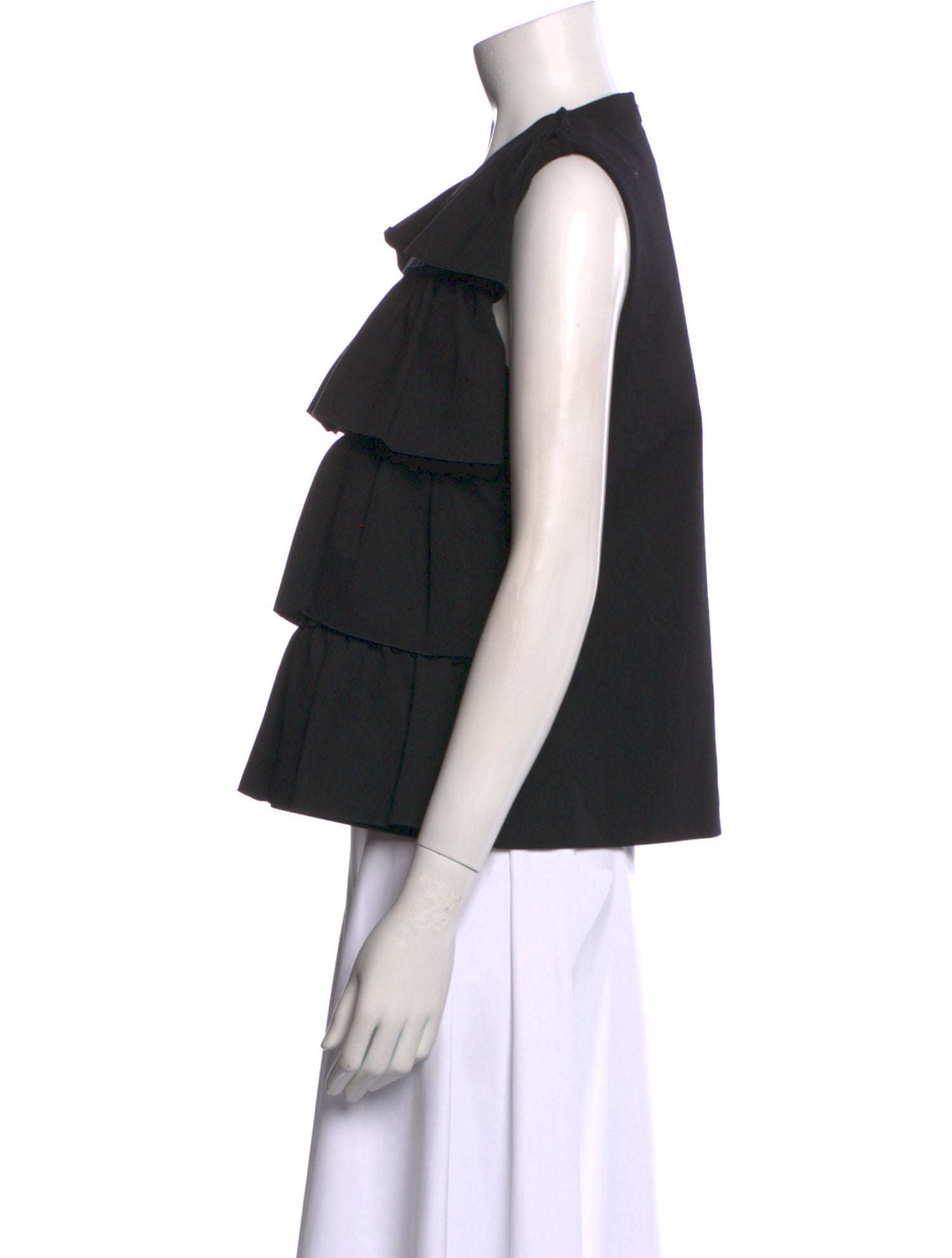 Simone Rocha Crew Neck Sleeveless Top