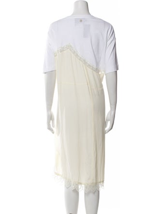 Simone Rocha Crew Neck Midi Length Dress