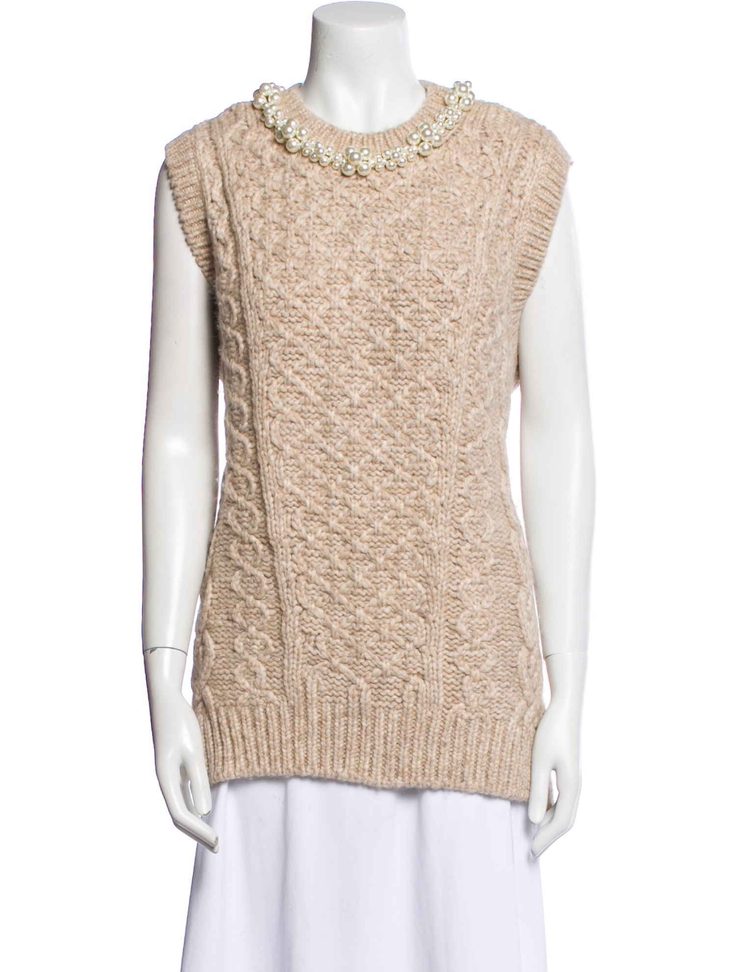 Simone Rocha Scoop Neck Sweater
