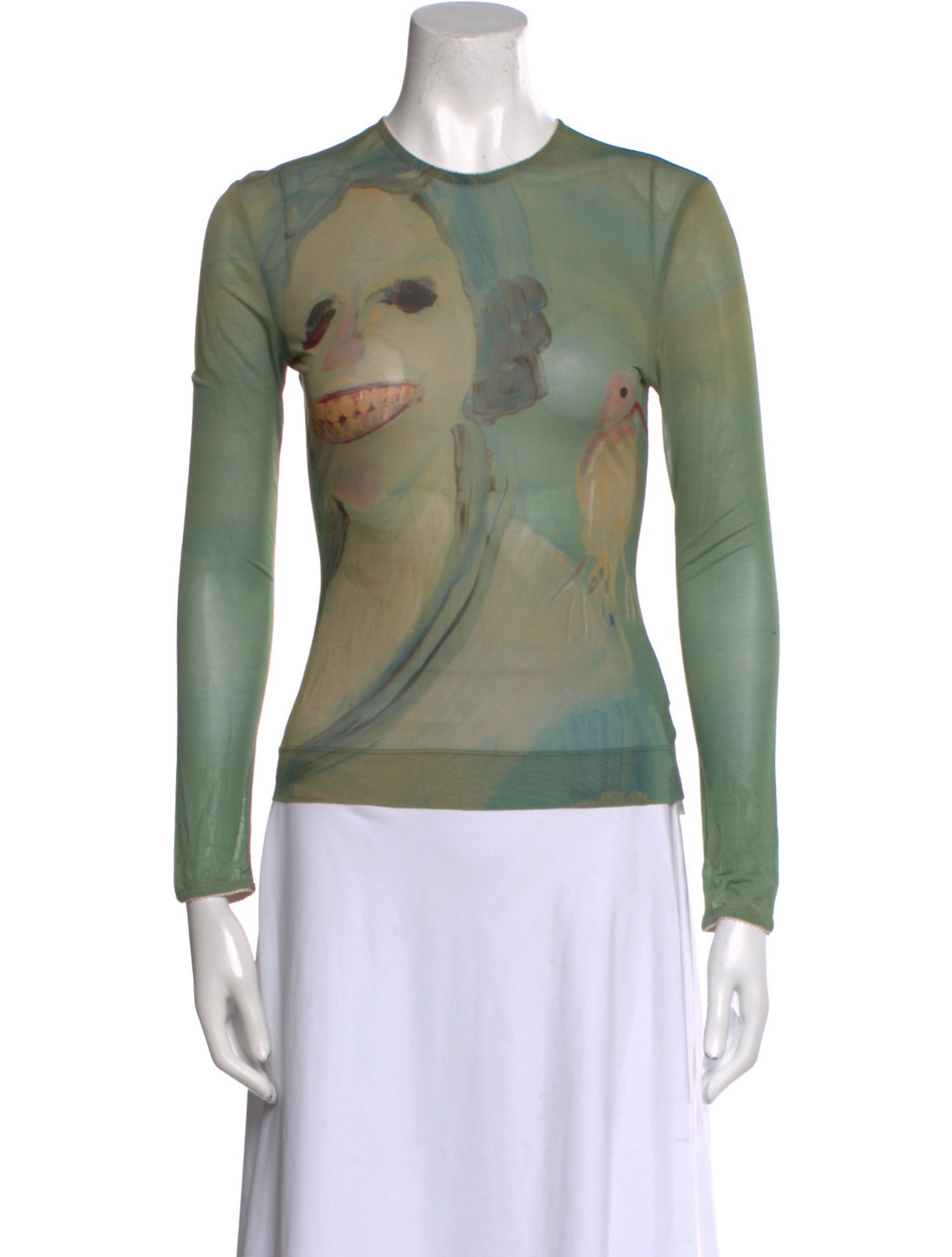 Simone Rocha Printed Crew Neck T-Shirt