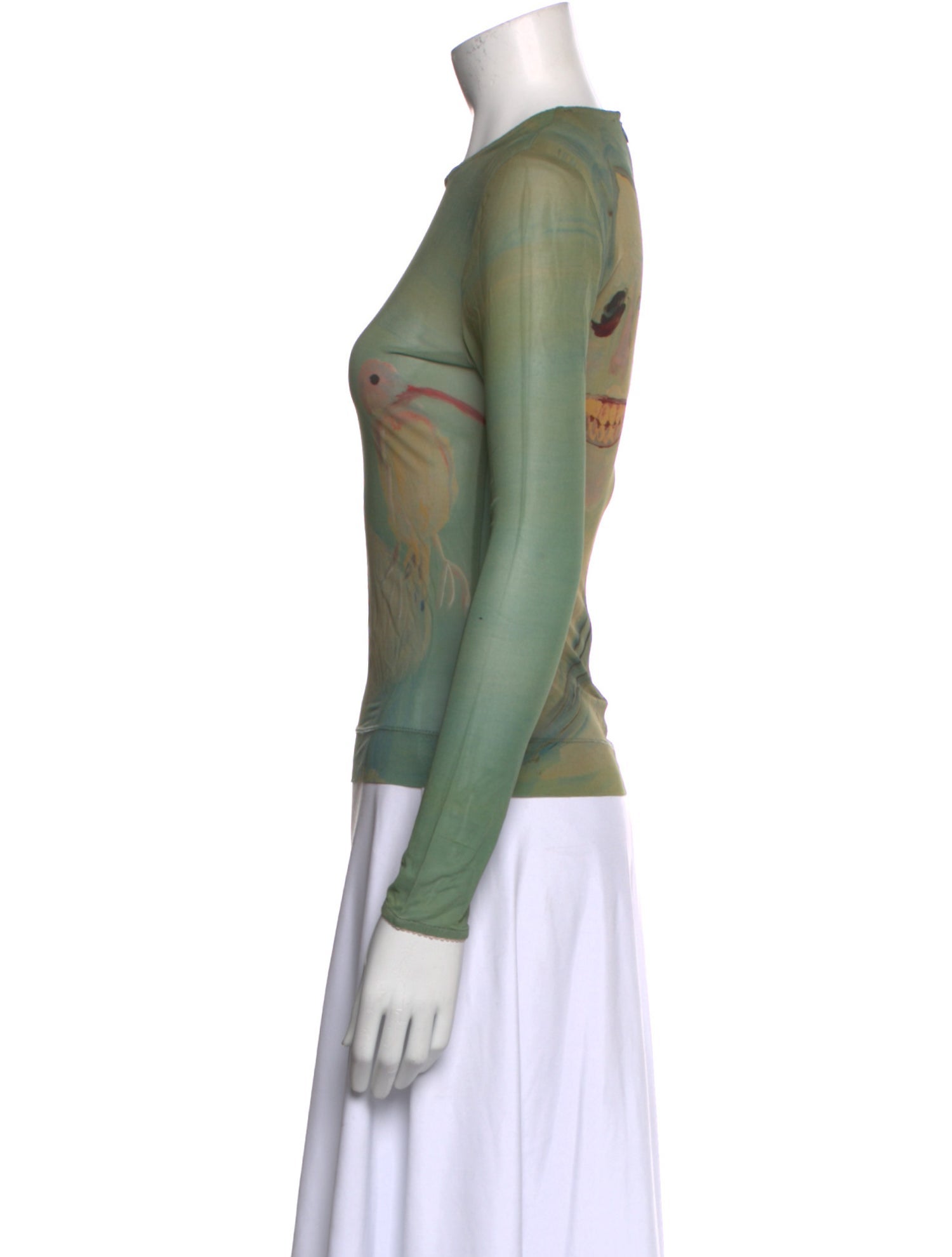 Simone Rocha Printed Crew Neck T-Shirt