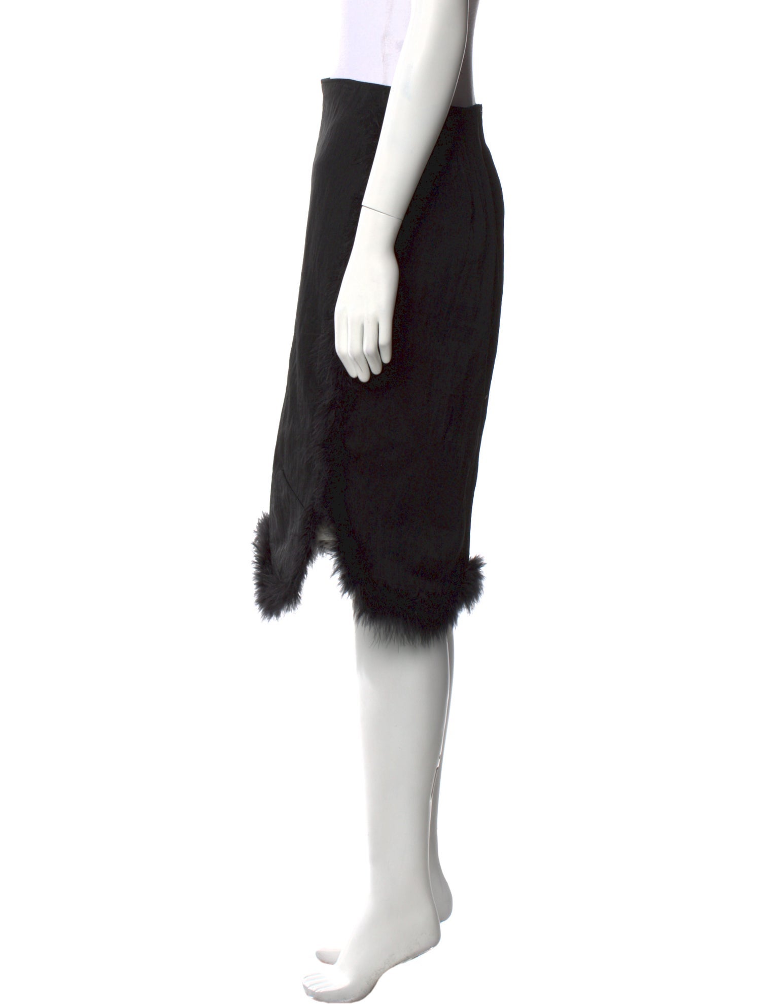 Simone Rocha Linen Knee-Length Skirt