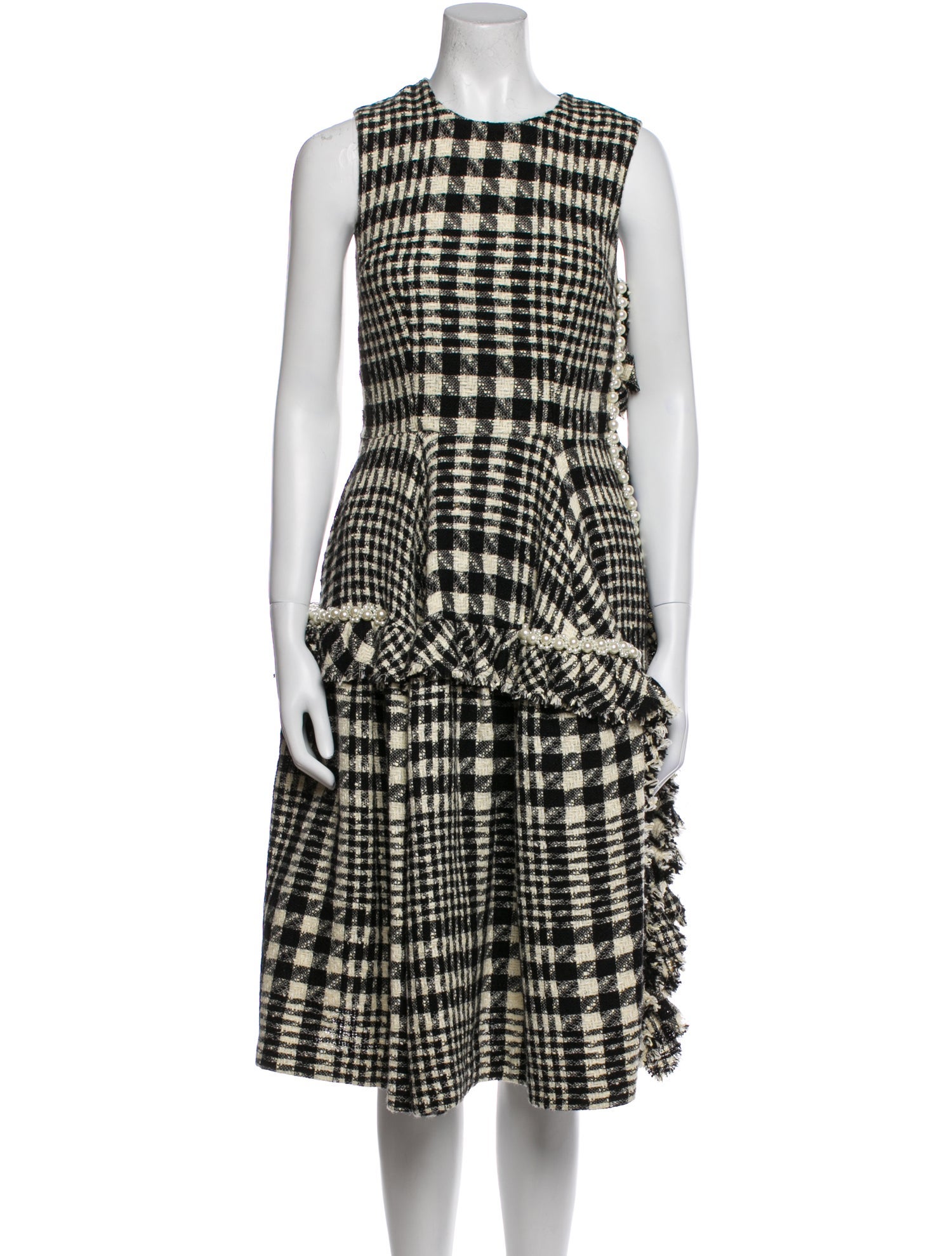 Simone Rocha Wool Midi Length Dress