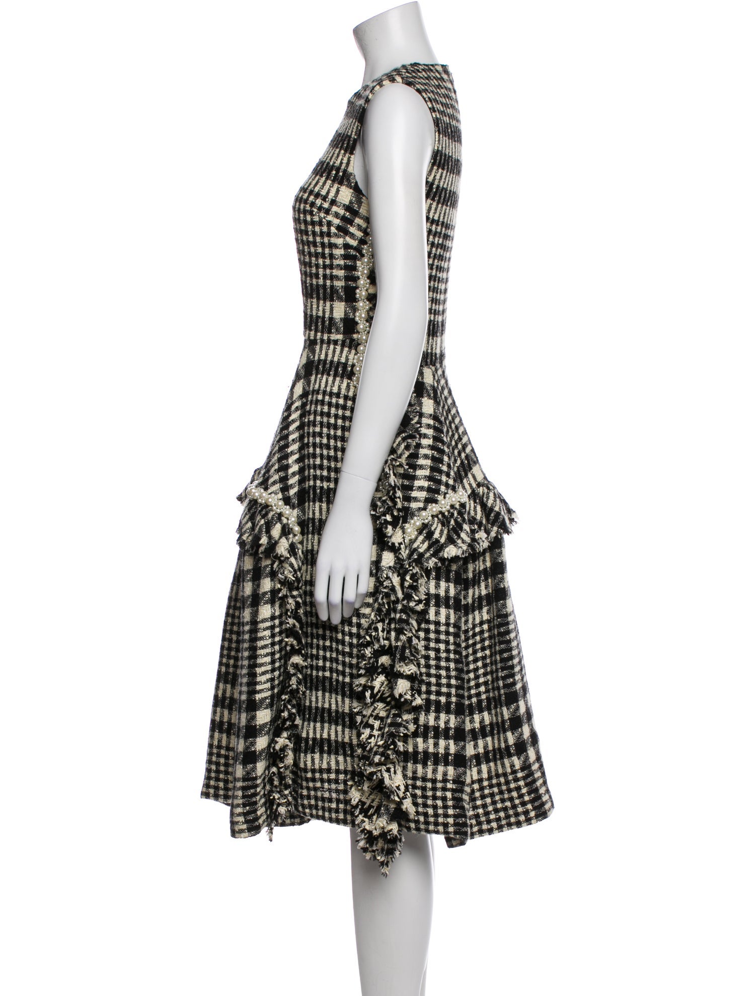 Simone Rocha Wool Midi Length Dress