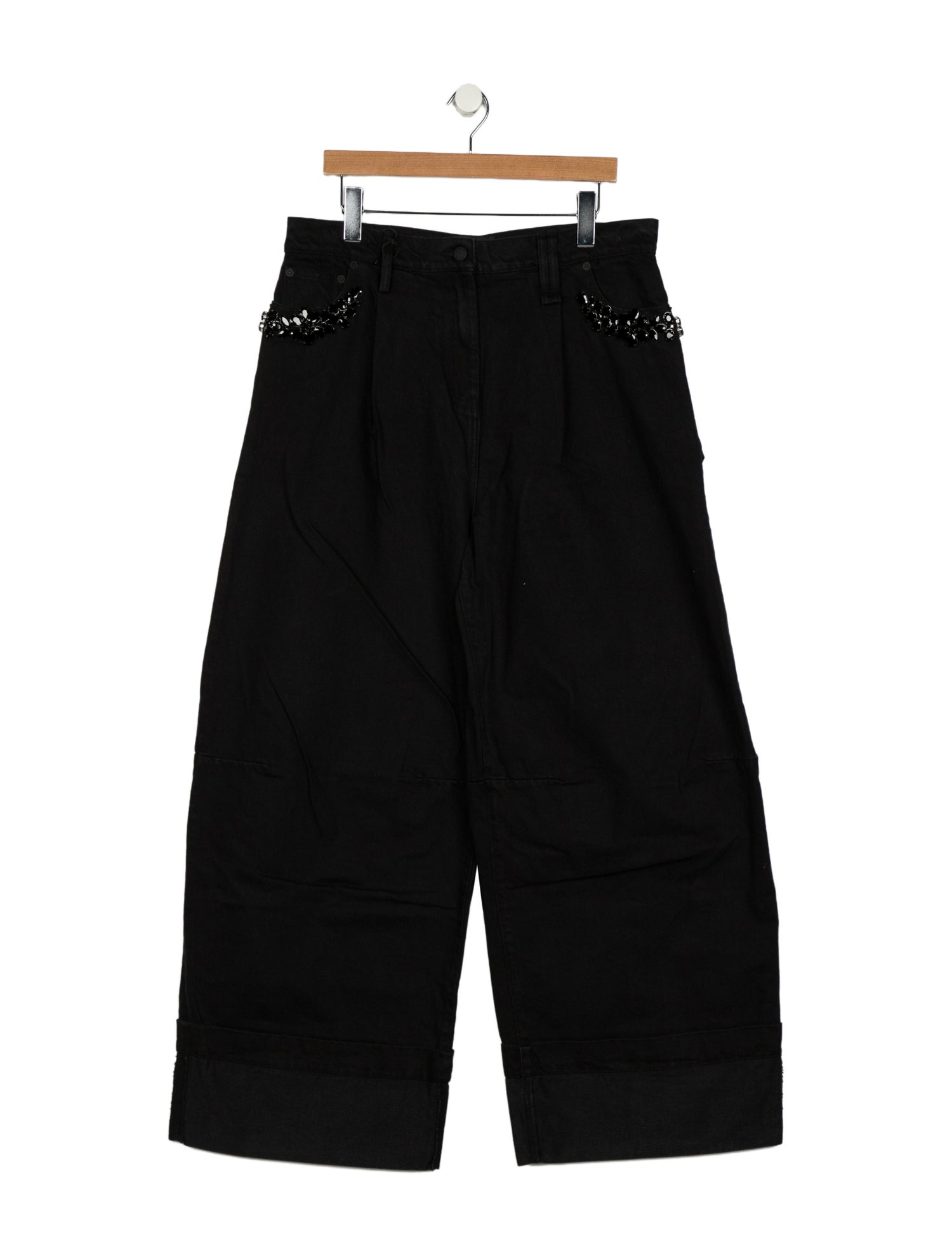 Simone Rocha High-Rise Wide Leg Jeans w/ Tags