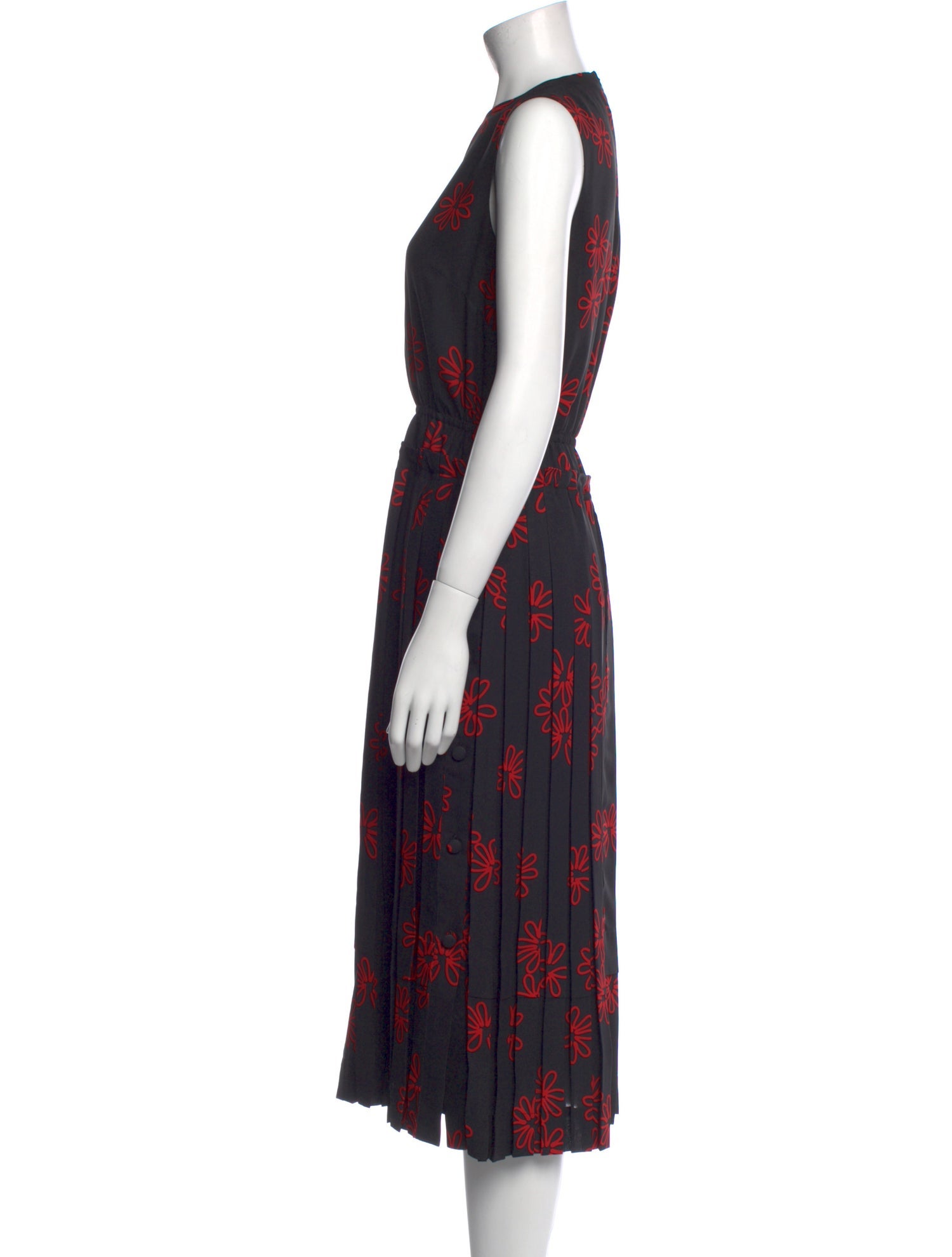 Simone Rocha Printed Long Dress
