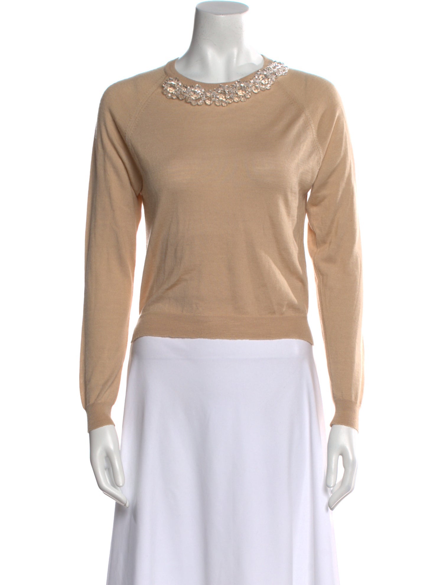 Simone Rocha Merino Wool Crew Neck Sweater