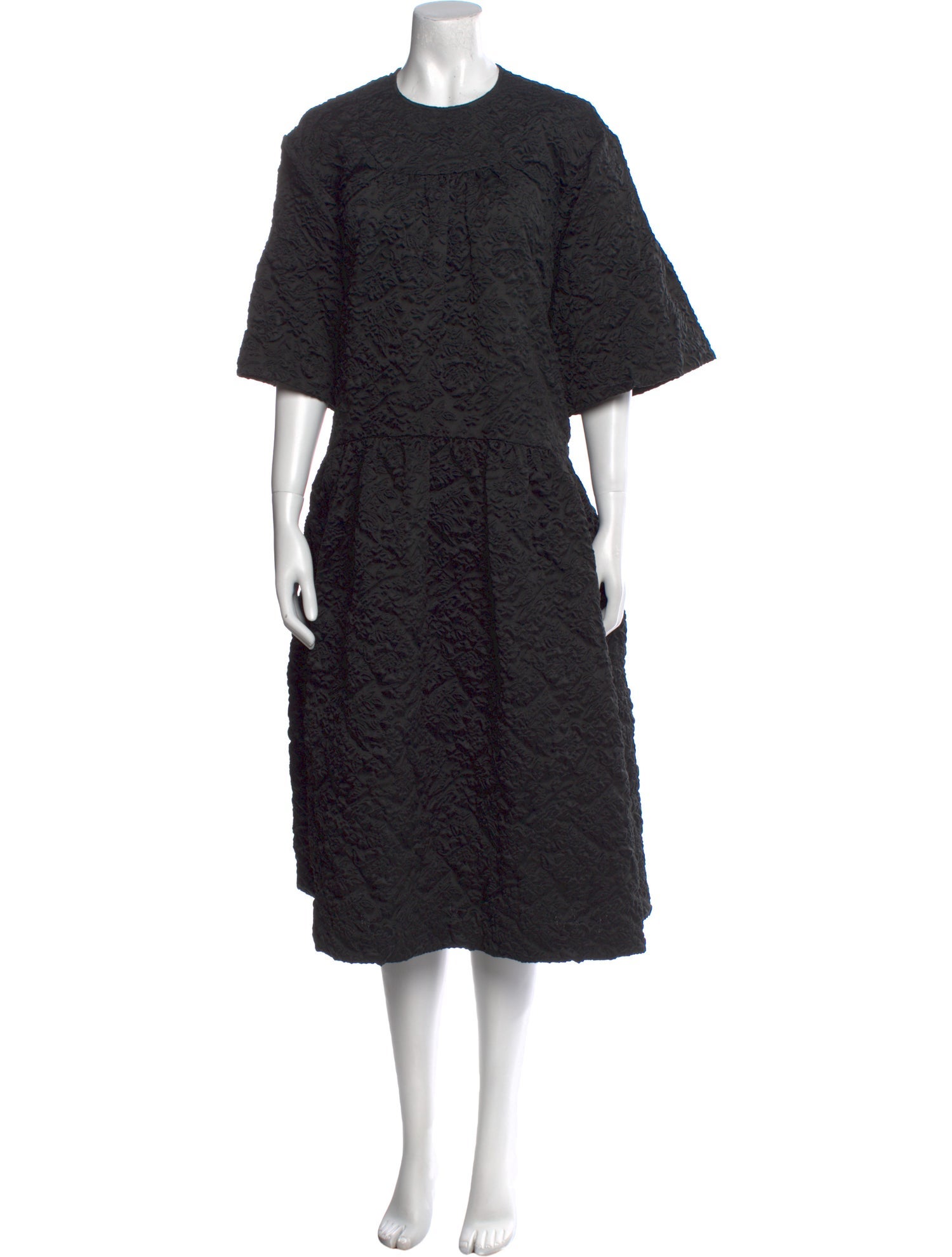 Simone Rocha Crew Neck Midi Length Dress