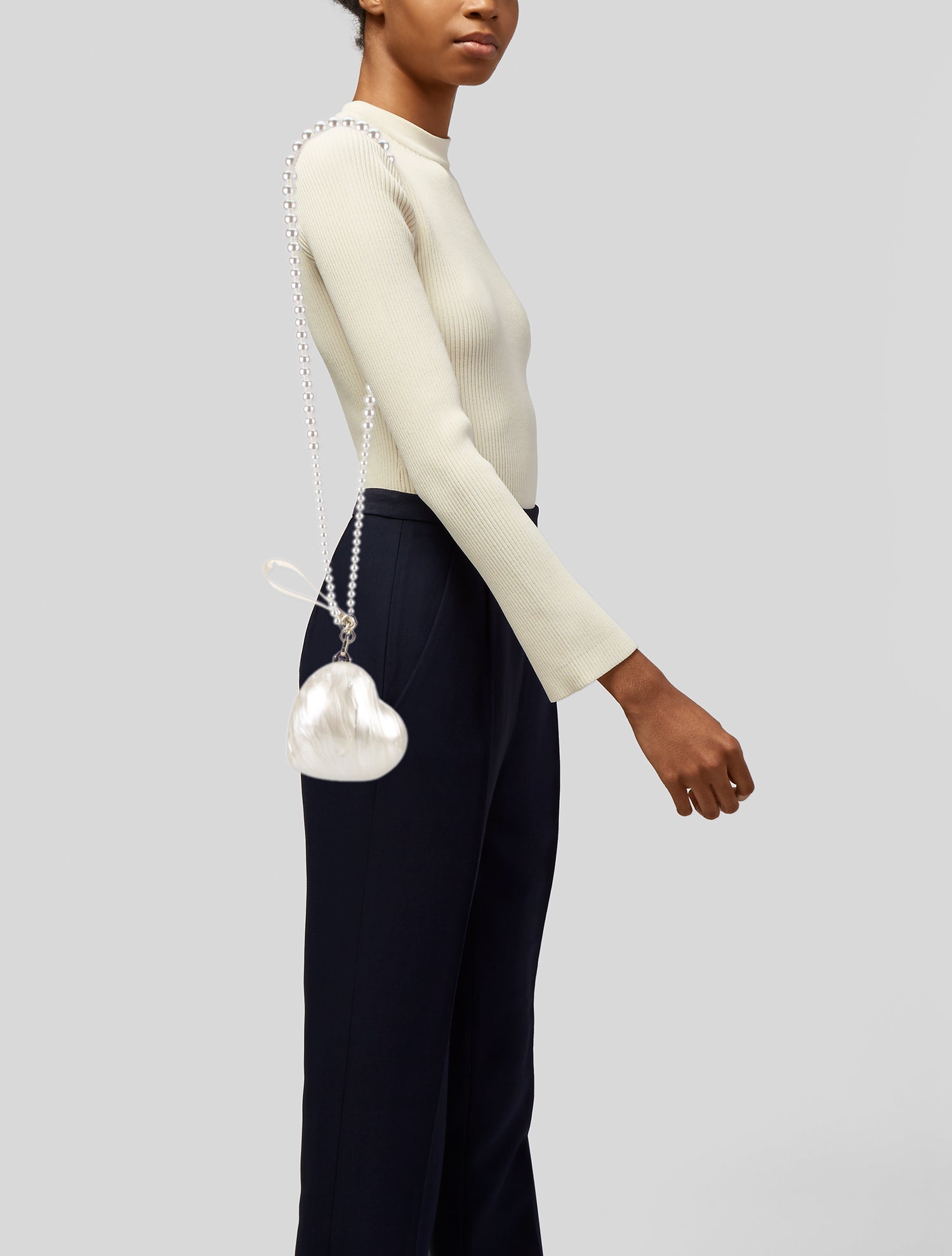 Simone Rocha Mother Of Pearl Evening Bag