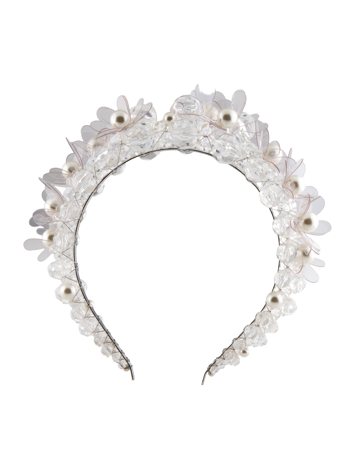 Simone Rocha Embellished Metal Headband
