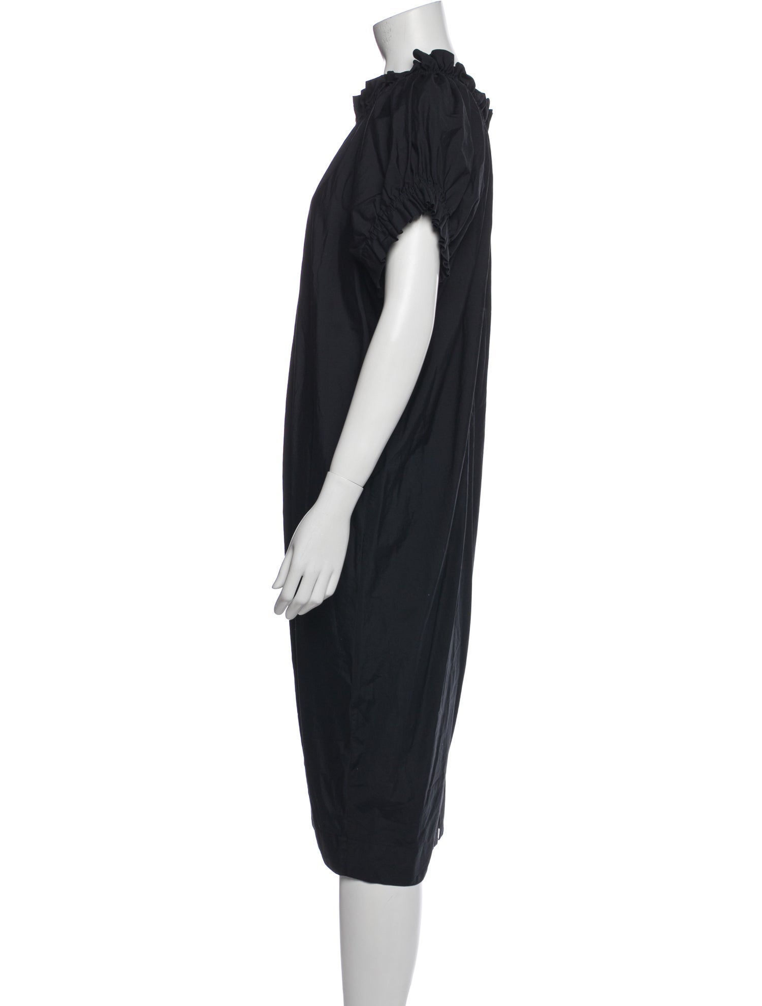 Simone Rocha Crew Neck Midi Length Dress