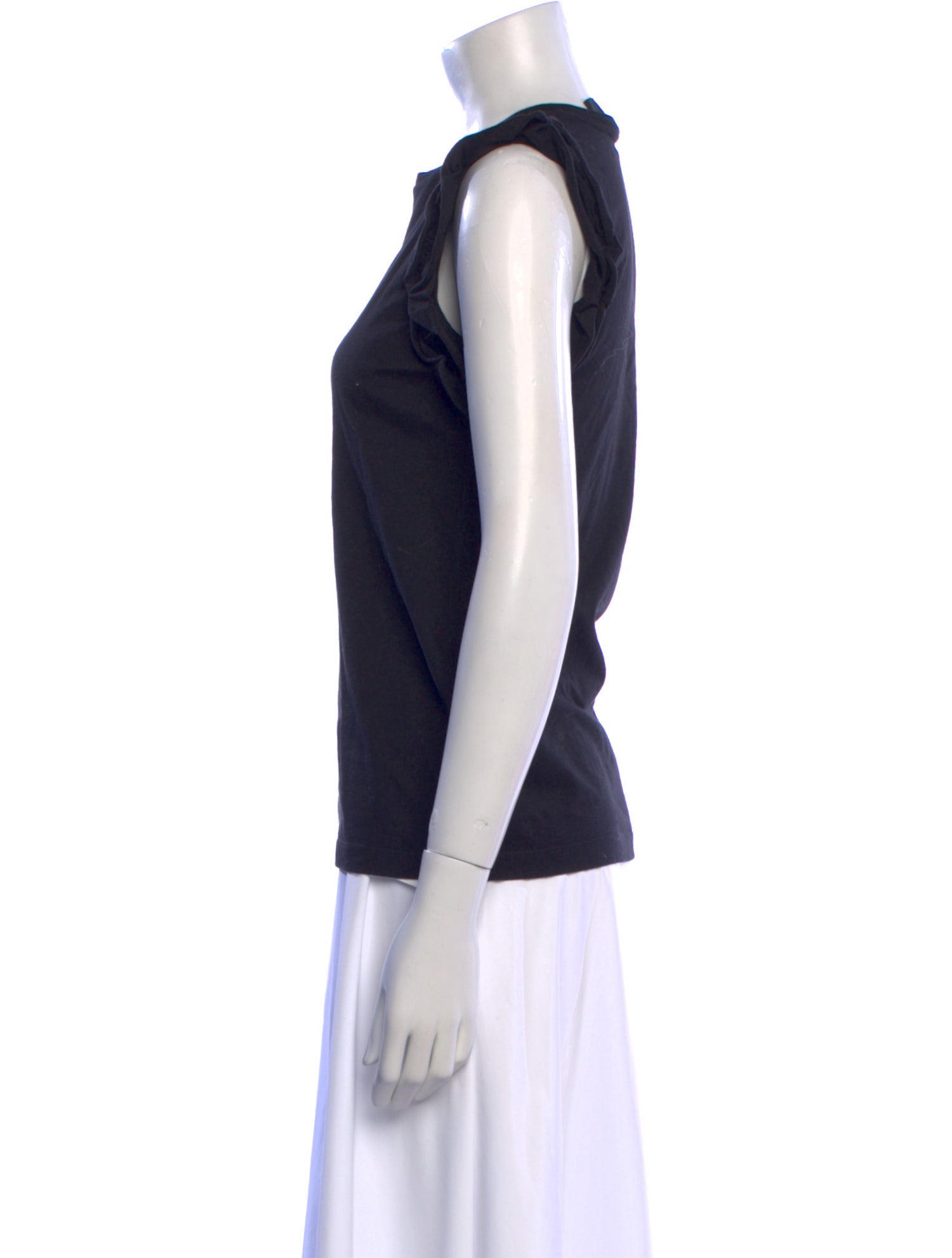 Simone Rocha Crew Neck Sleeveless Top