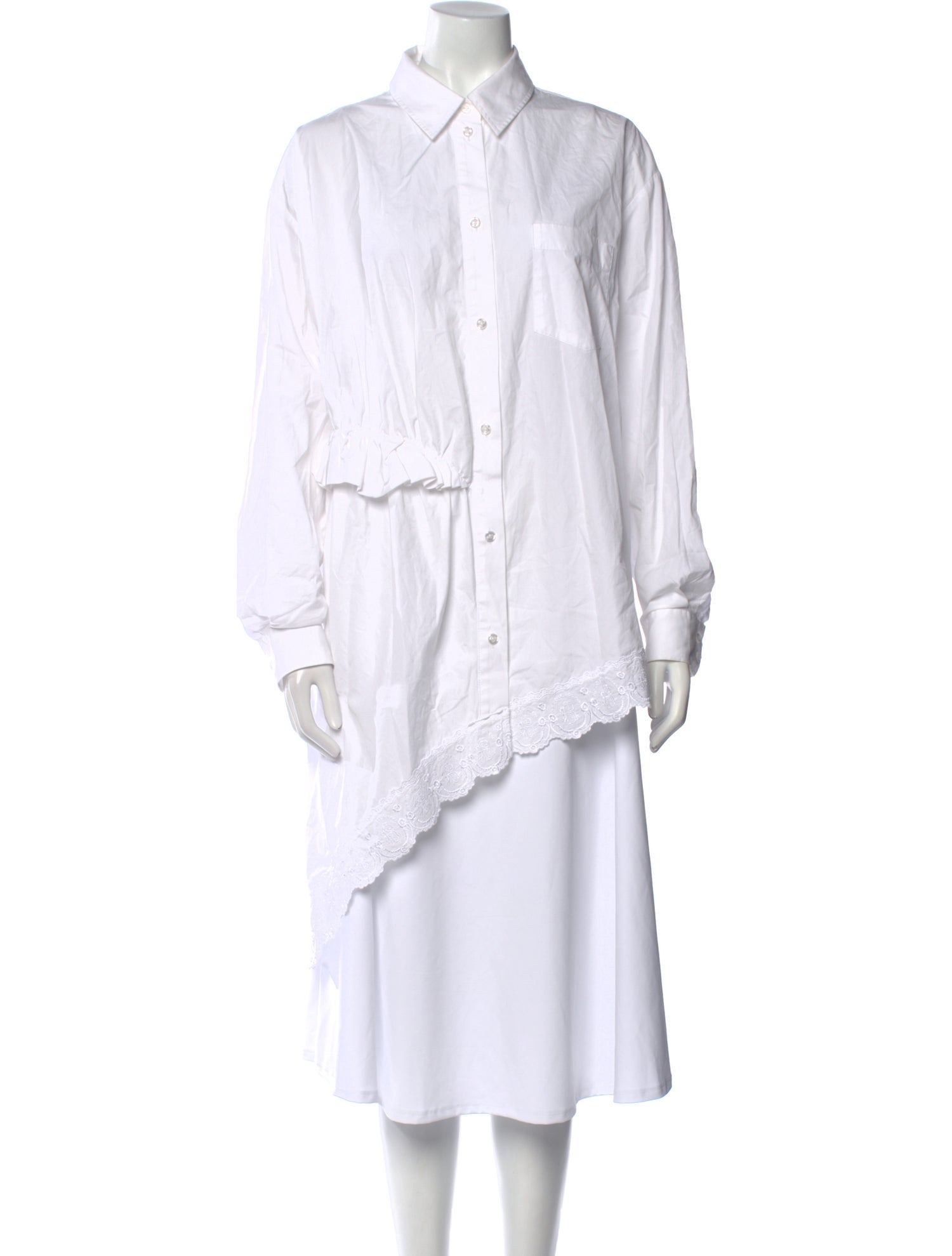 Simone Rocha Long Sleeve Button-Up Top