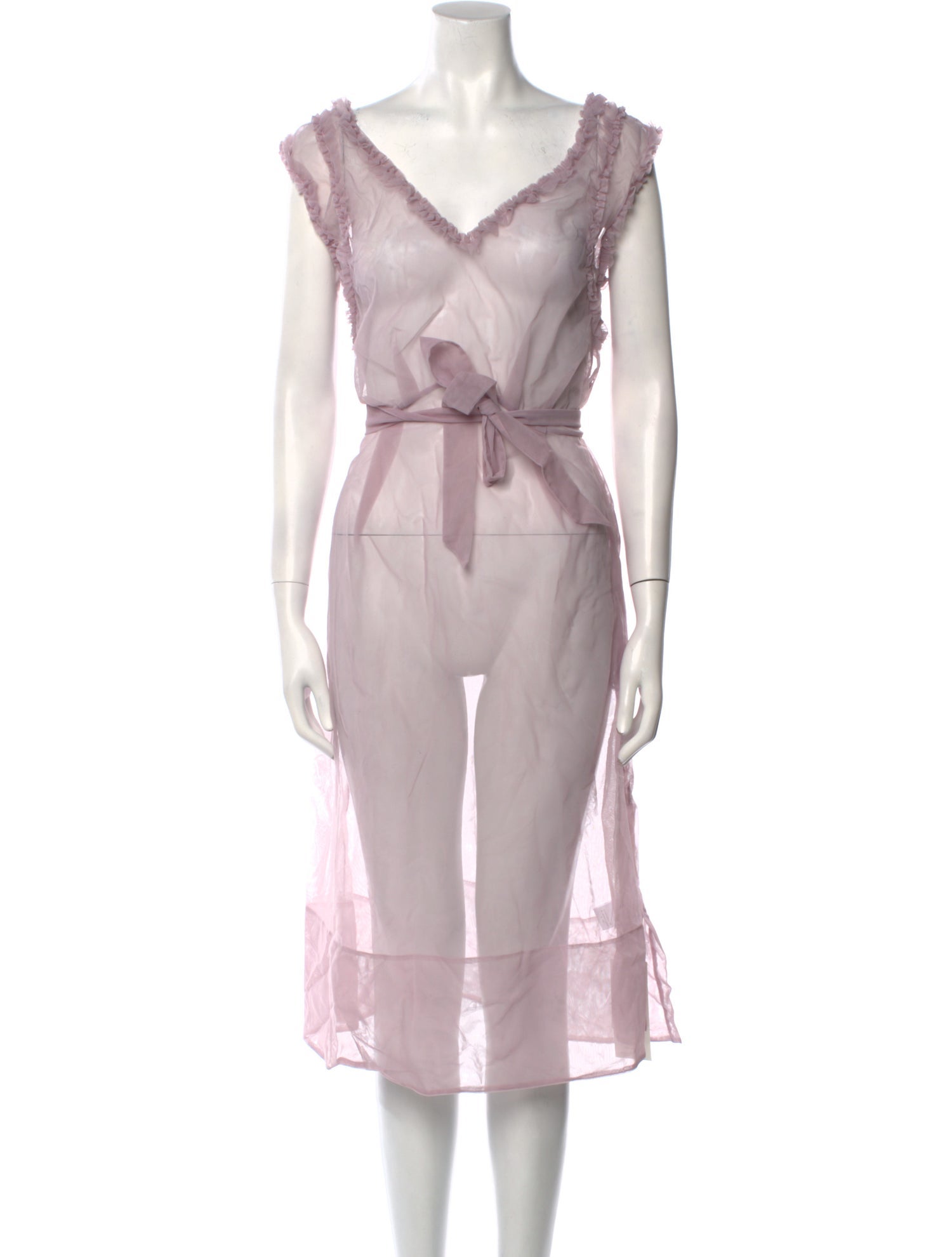 Simone Rocha V-Neck Midi Length Dress