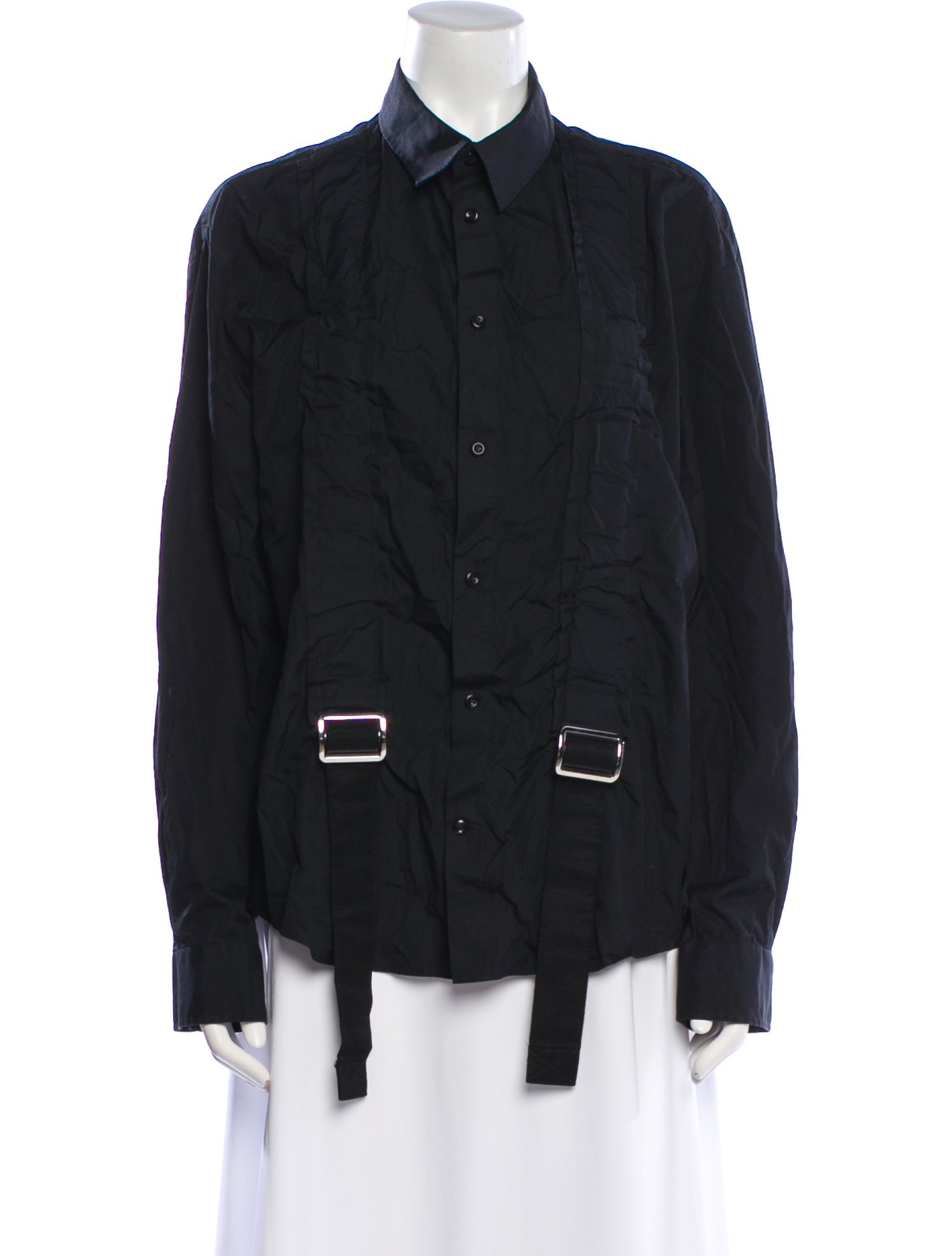 Simone Rocha Long Sleeve Button-Up Top