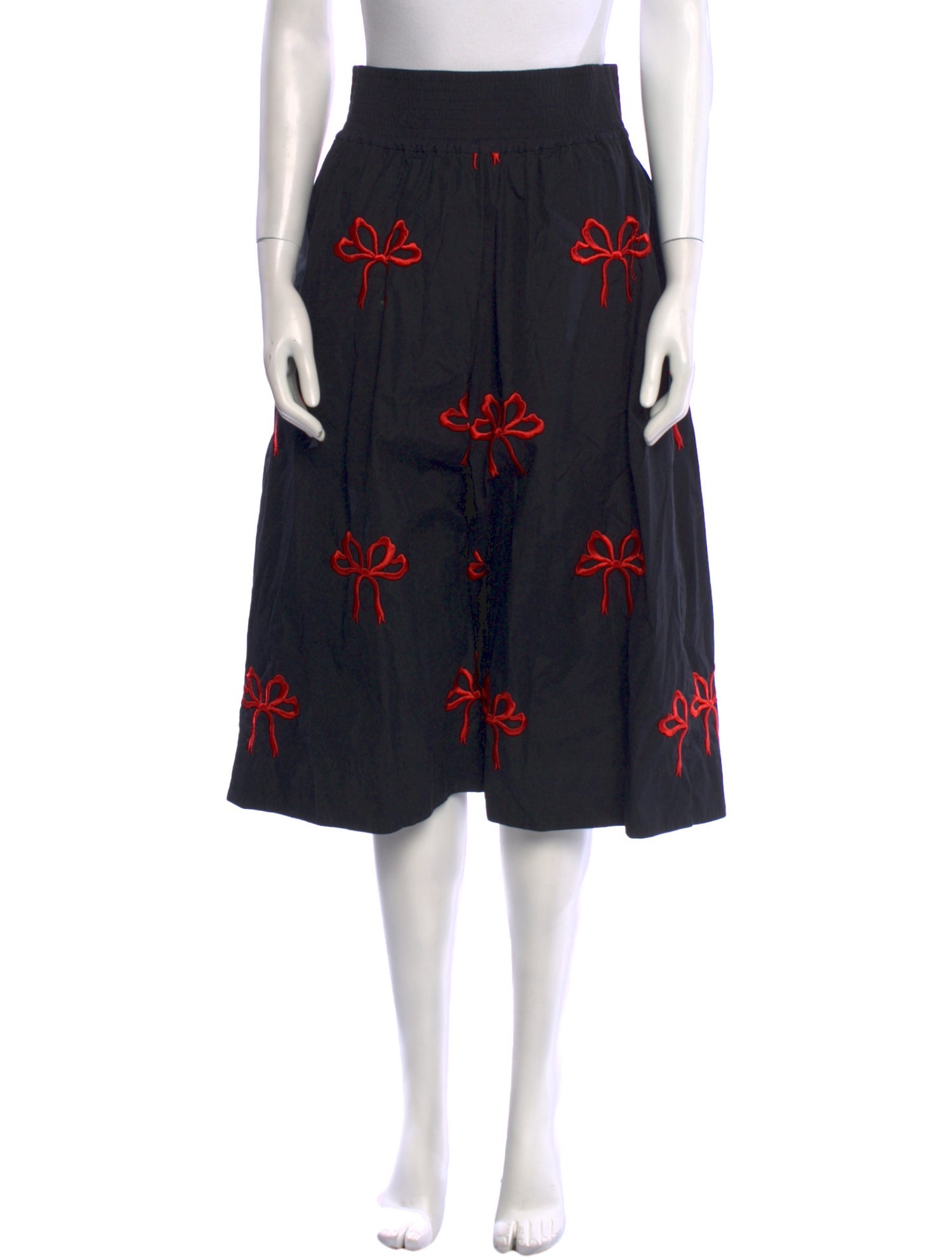 Simone Rocha Printed Wide Leg Pants