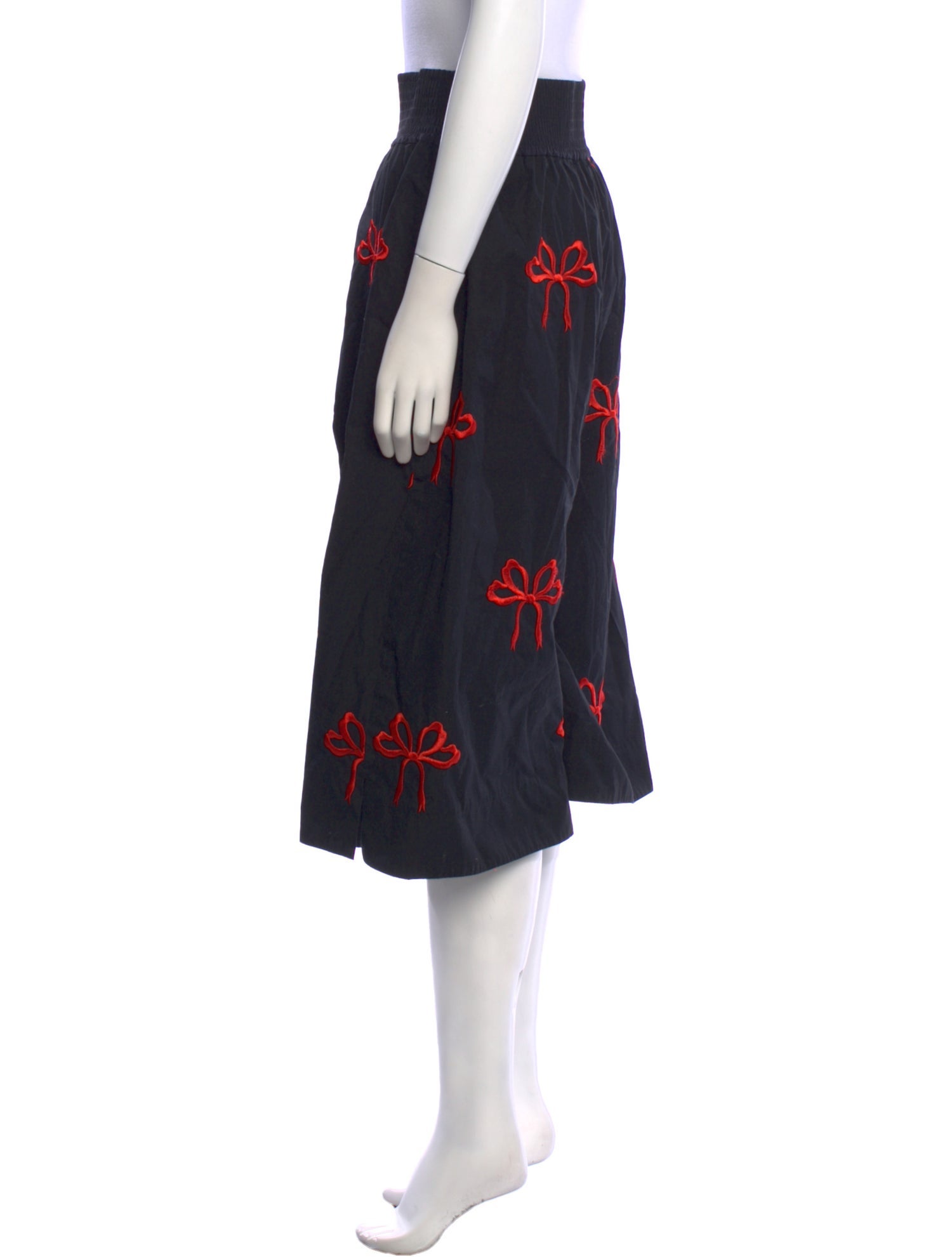 Simone Rocha Printed Wide Leg Pants