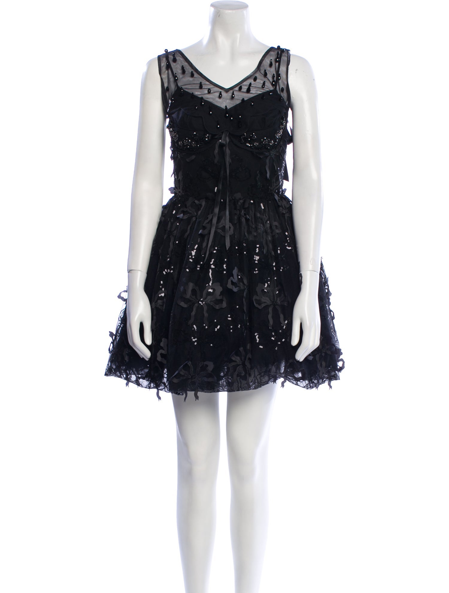 Simone Rocha Patterned Mini Dress