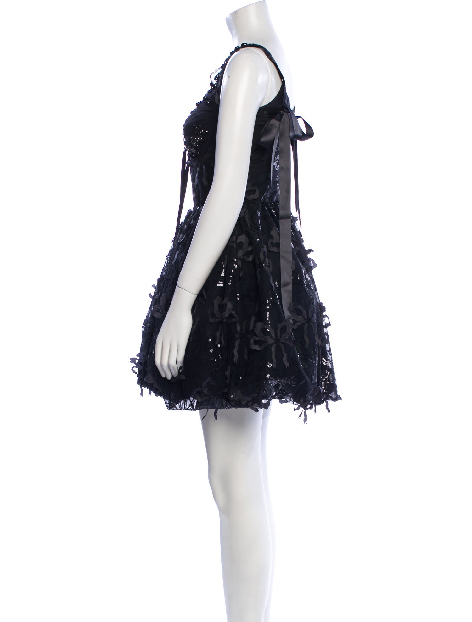 Simone Rocha Patterned Mini Dress