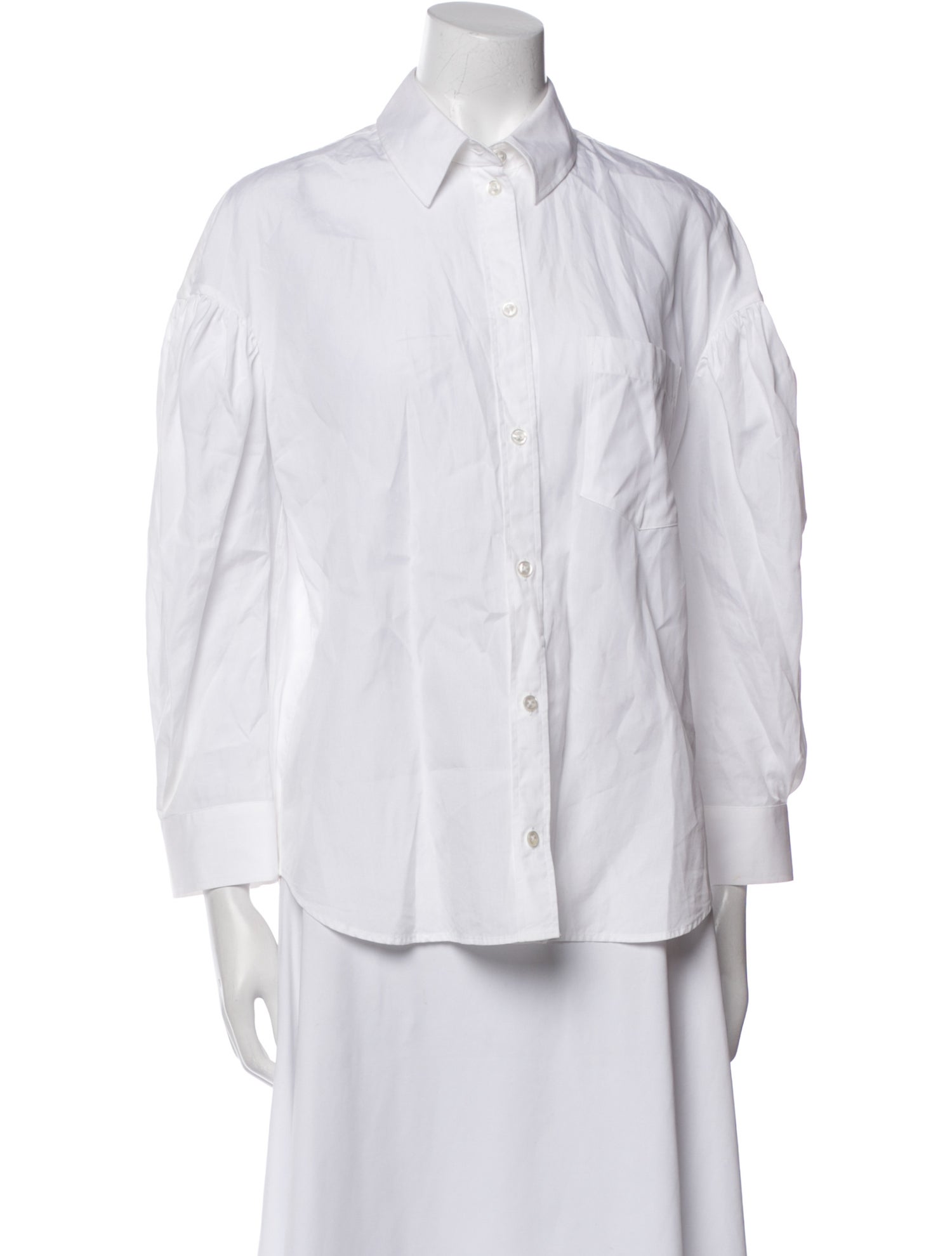Simone Rocha Long Sleeve Button-Up Top