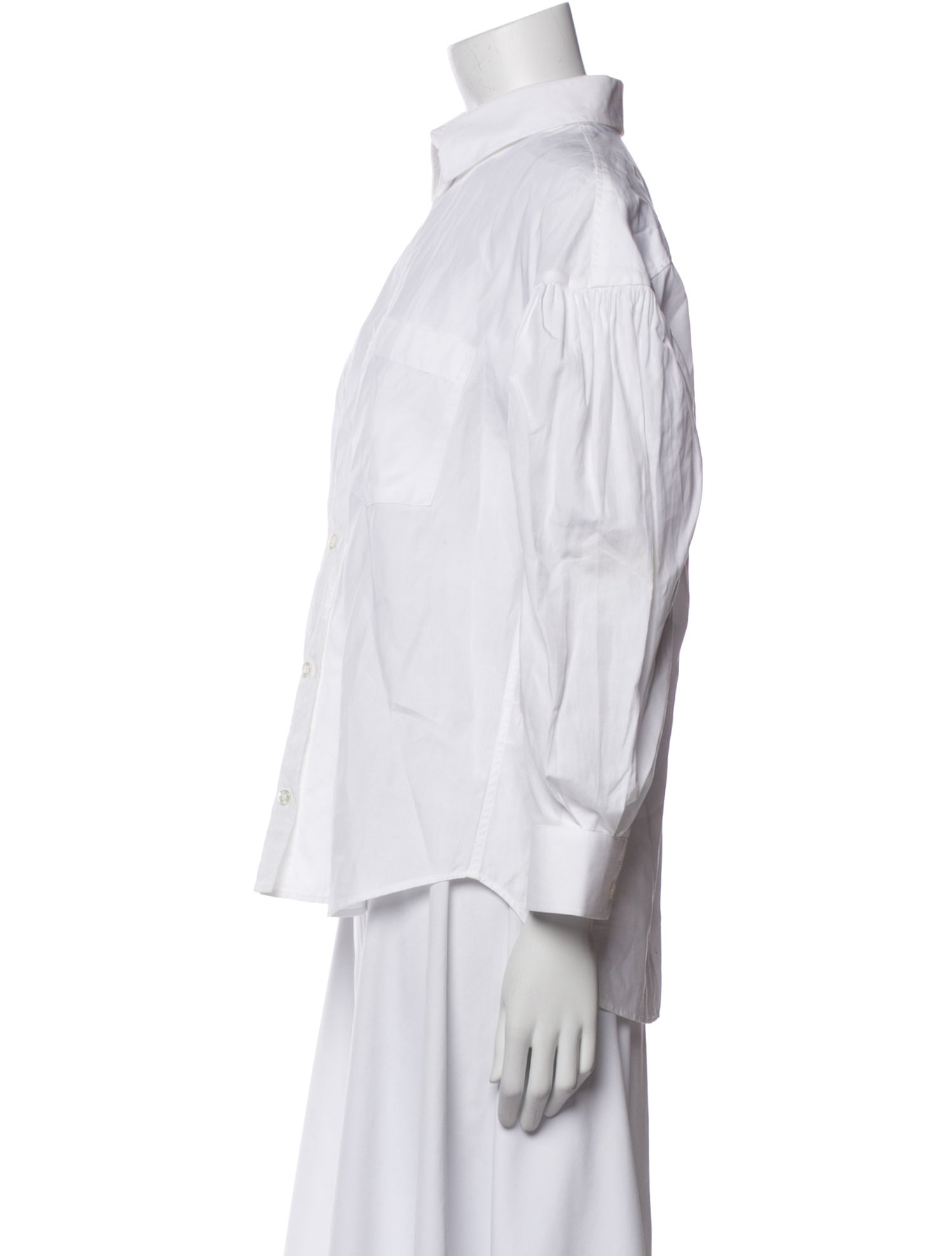 Simone Rocha Long Sleeve Button-Up Top