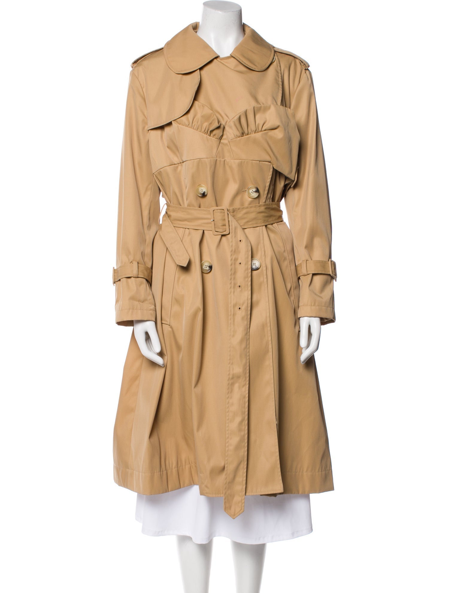 Simone Rocha Nylon Trench Coat