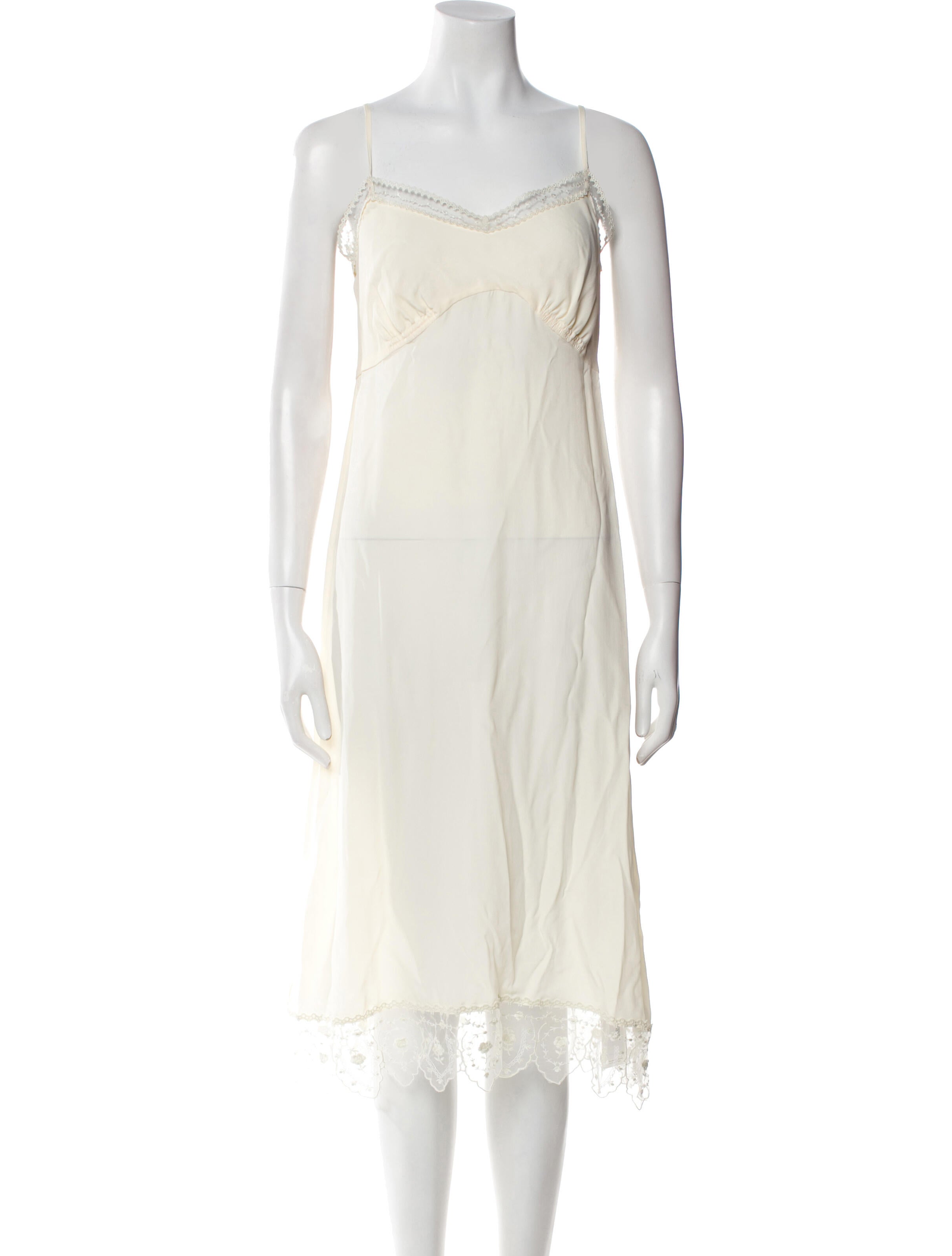 Simone Rocha V-Neck Midi Length Dress