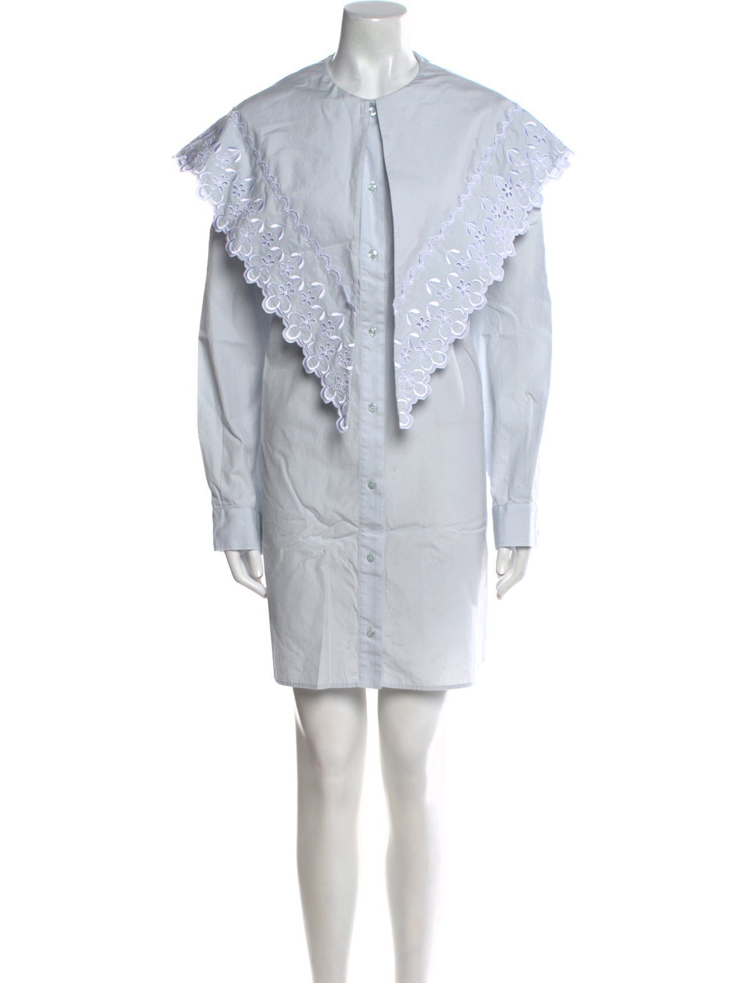 Simone Rocha Crew Neck Midi Length Dress