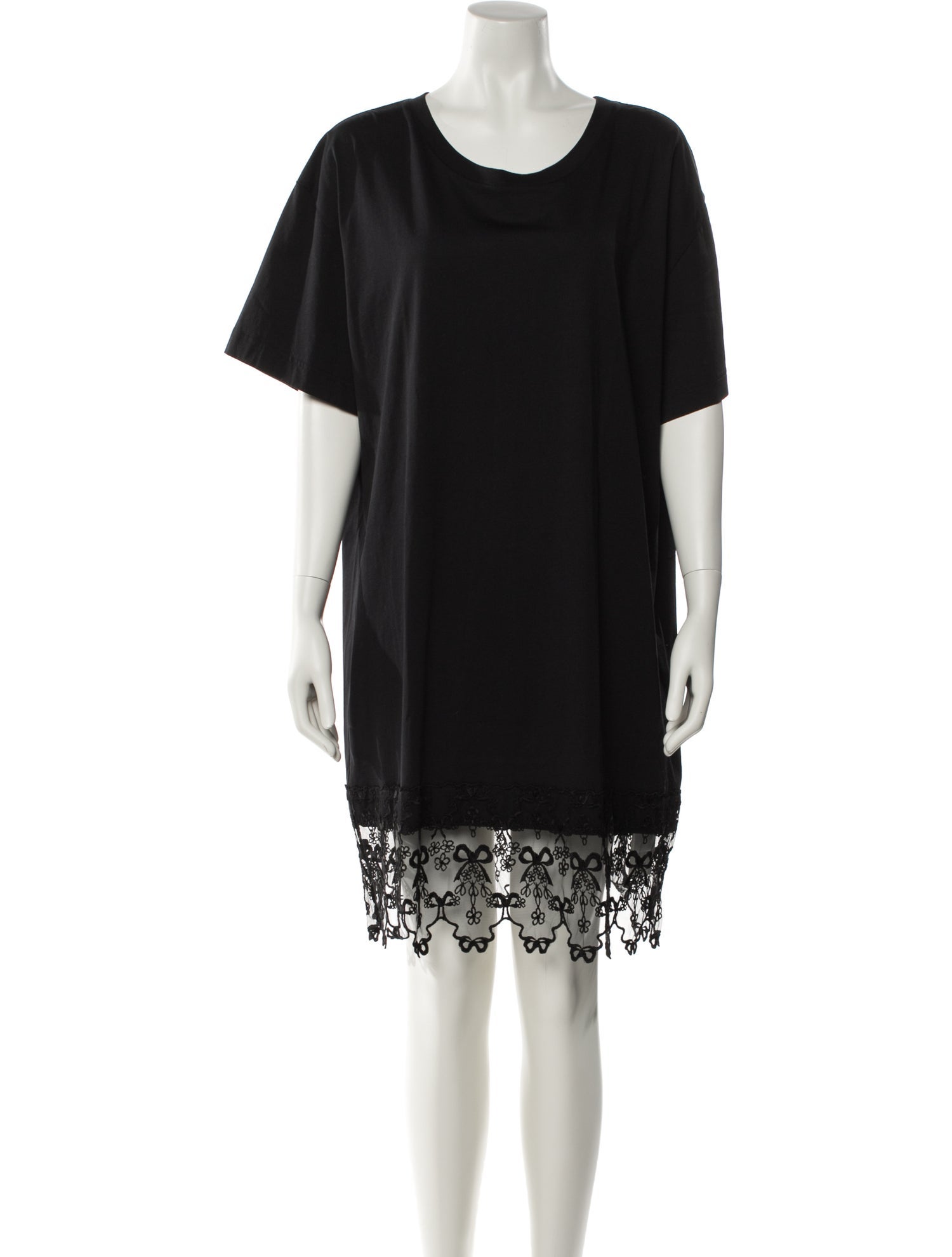 Simone Rocha Scoop Neck Knee-Length Dress