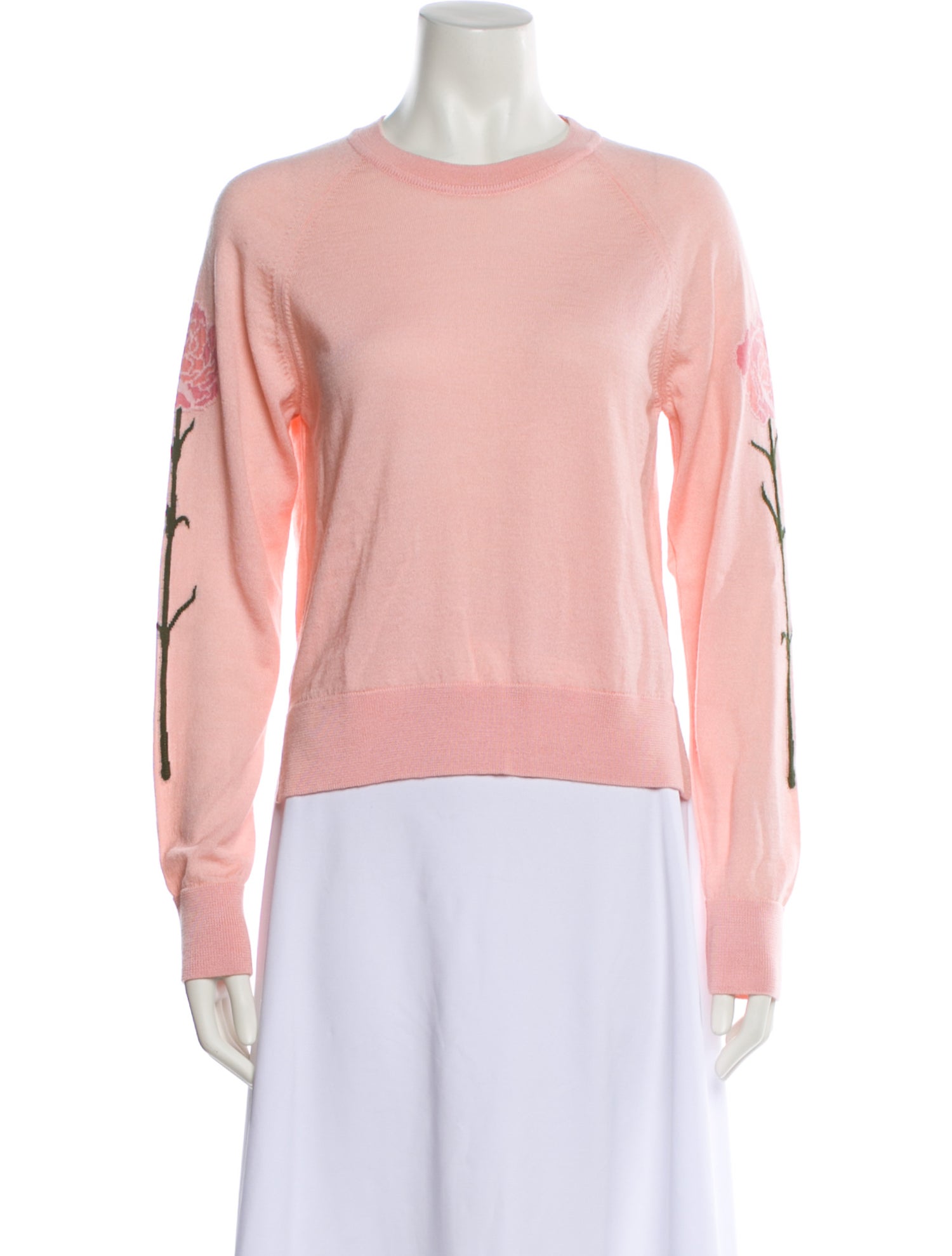 Simone Rocha Merino Wool Crew Neck Sweater