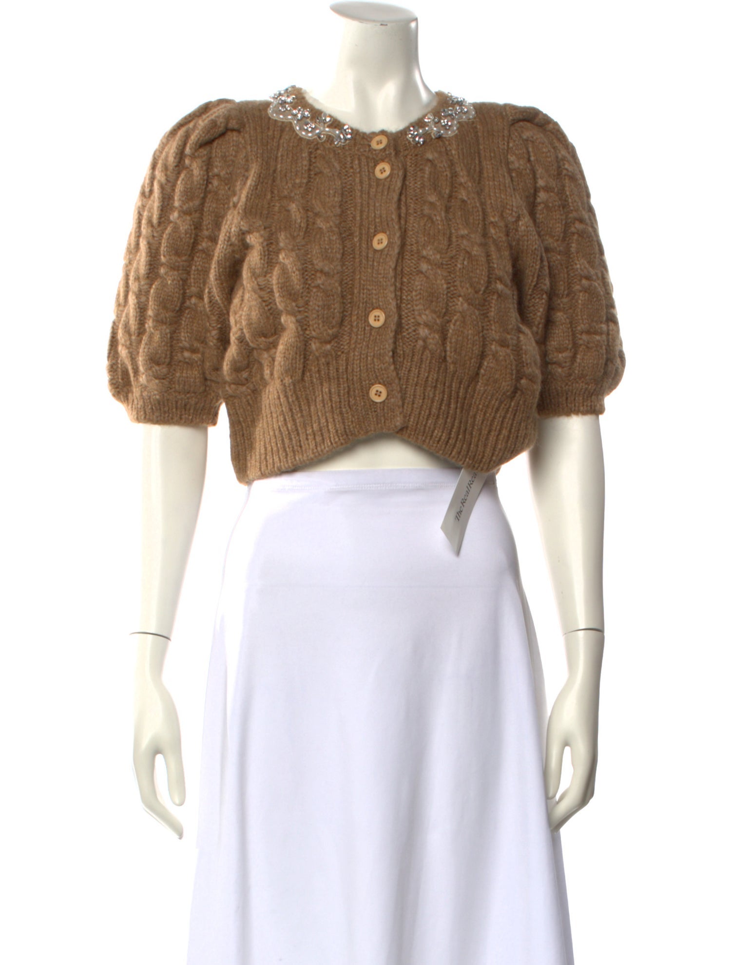 Simone Rocha Alpaca Crew Neck Sweater