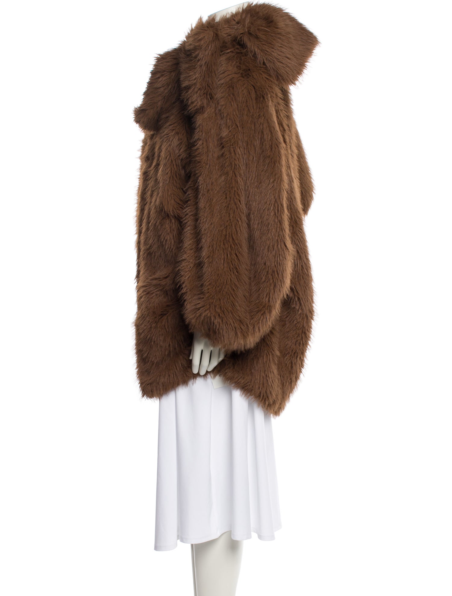 Simone Rocha Faux Fur Coat