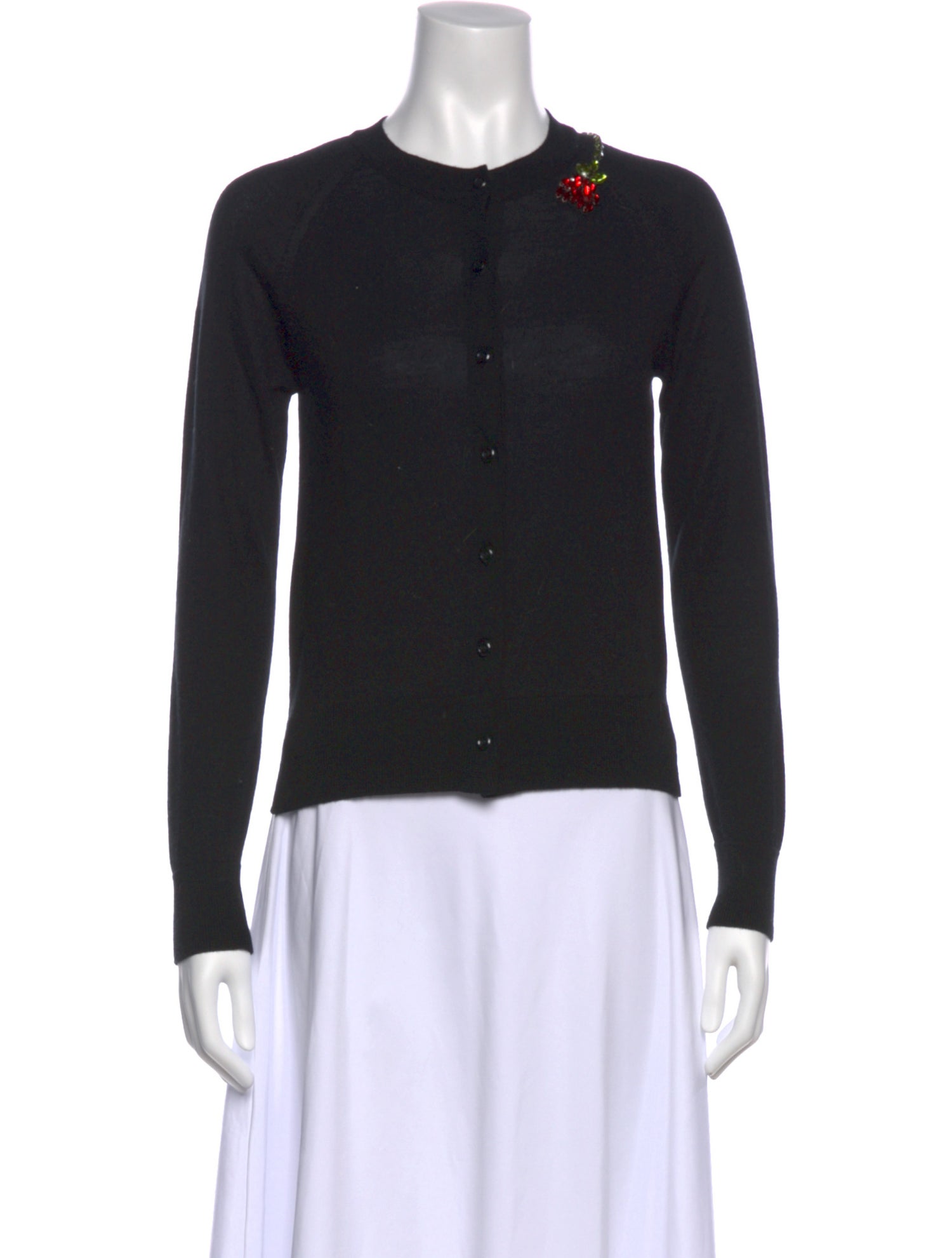 Simone Rocha Merino Wool Crew Neck Sweater