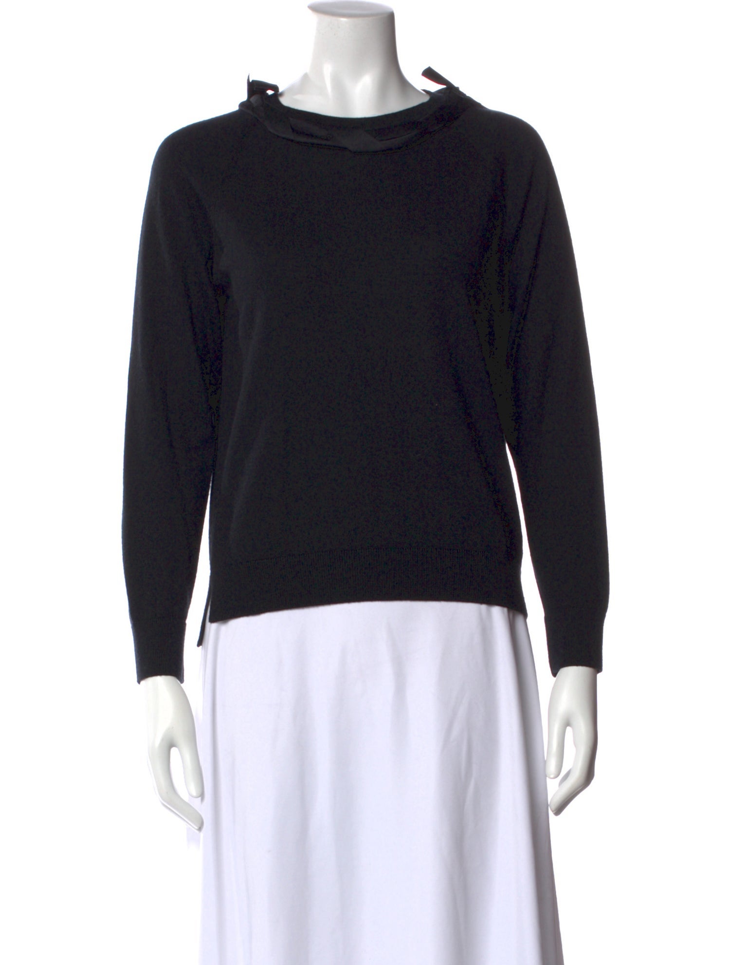 Simone Rocha Cowl Neck Long Sleeve Sweatshirt