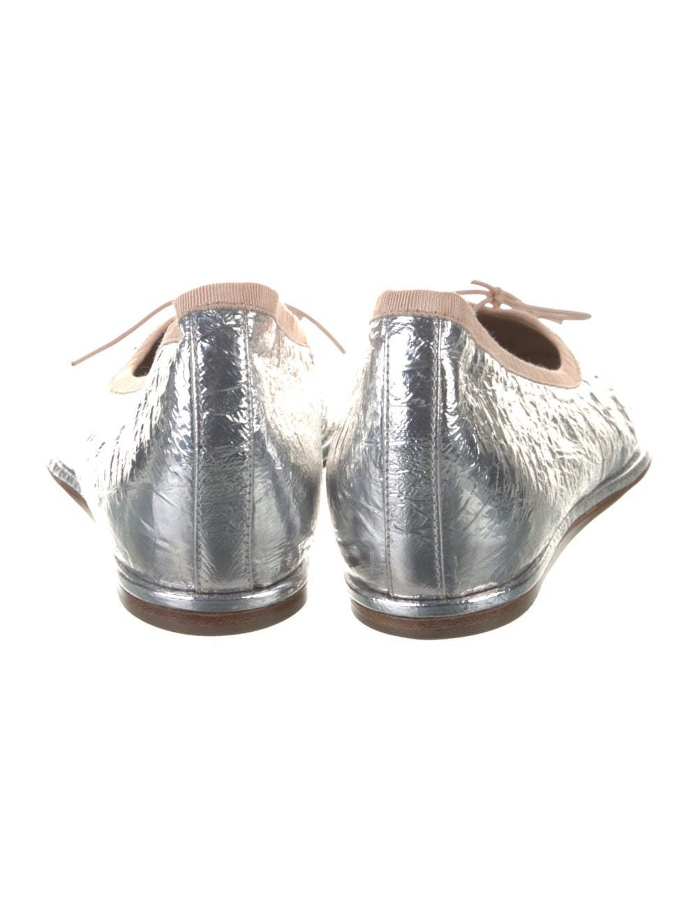 Simone Rocha Leather Colorblock Pattern Ballet Fl… - image 4