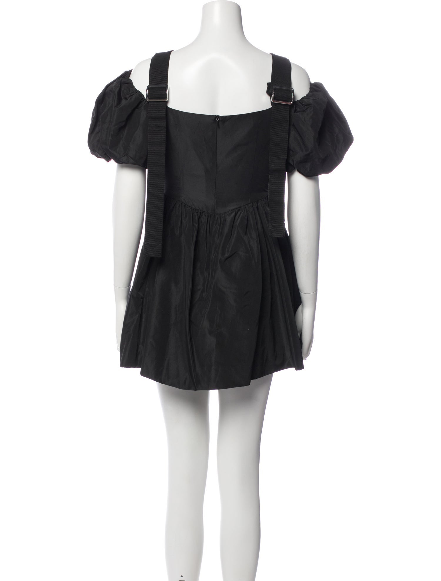 simone rocha mini dress Tapered Back Peplum Mini Dress  Simone Rocha