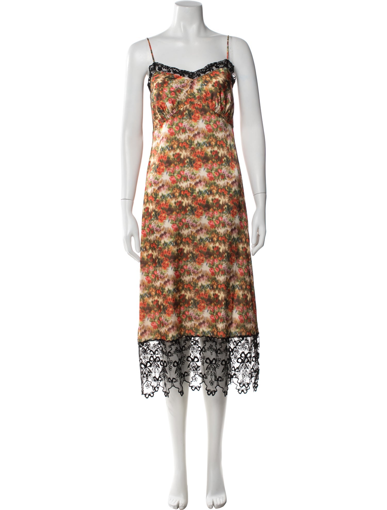 knee length dresses for ladies Simone Silk Print Dress  Exclusive Design