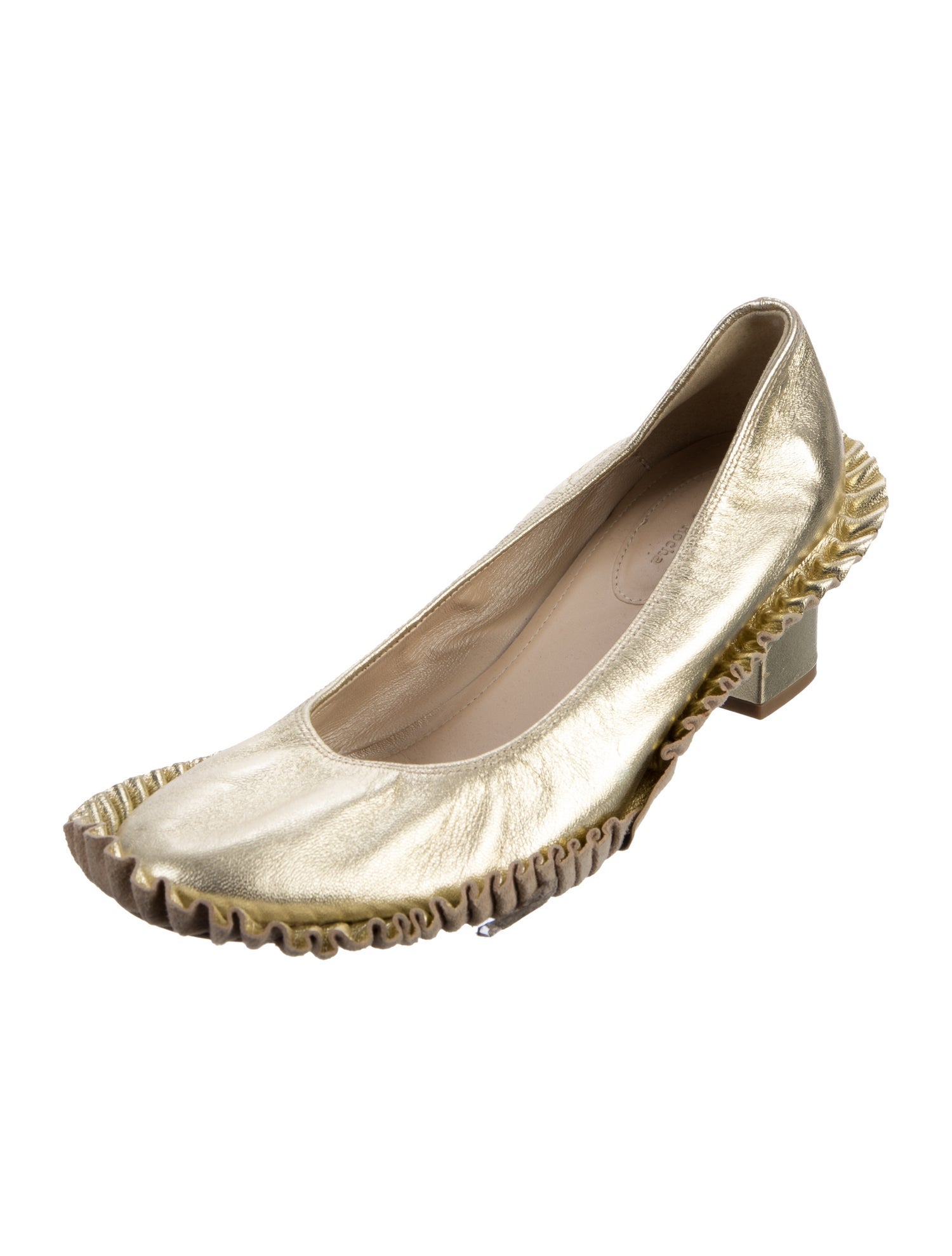 【Simone Rocha】ゴールドチェーン パール レザーシューズ 36 Simone Rocha Pumps for Women | The RealReal