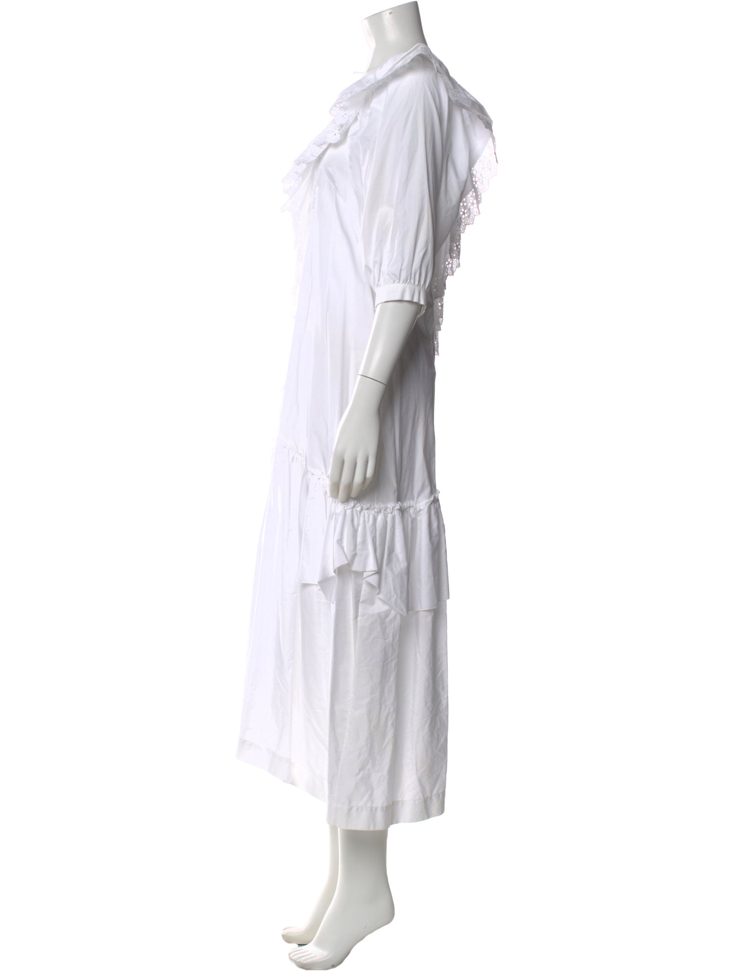 Simone Rocha Crew Neck Long Dress