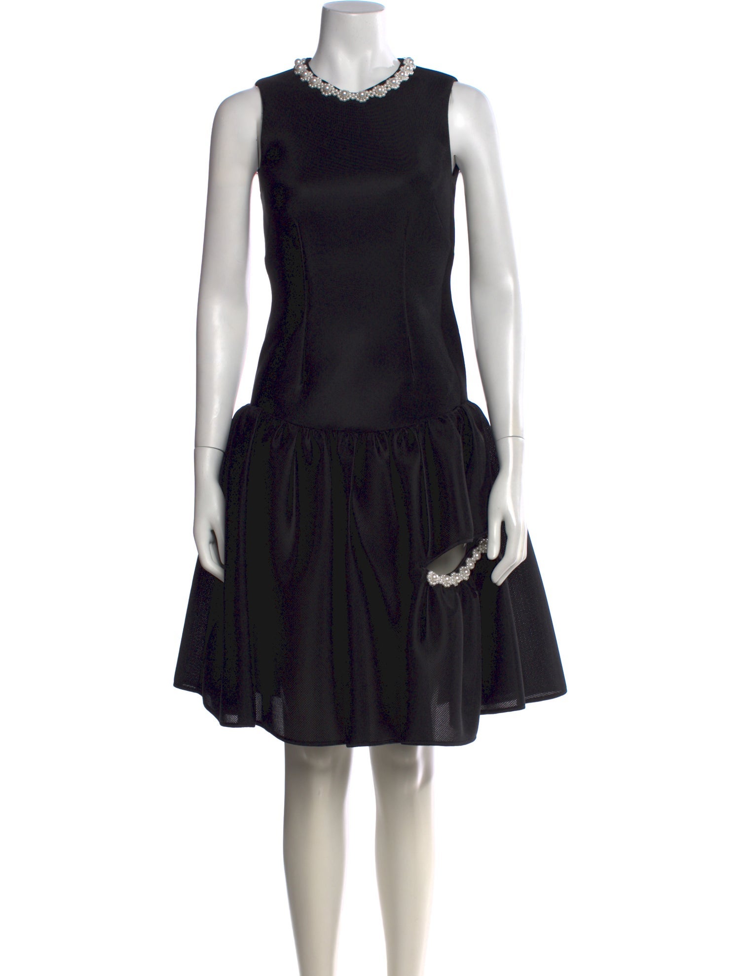 Simone Rocha Square Neckline Mini Dress