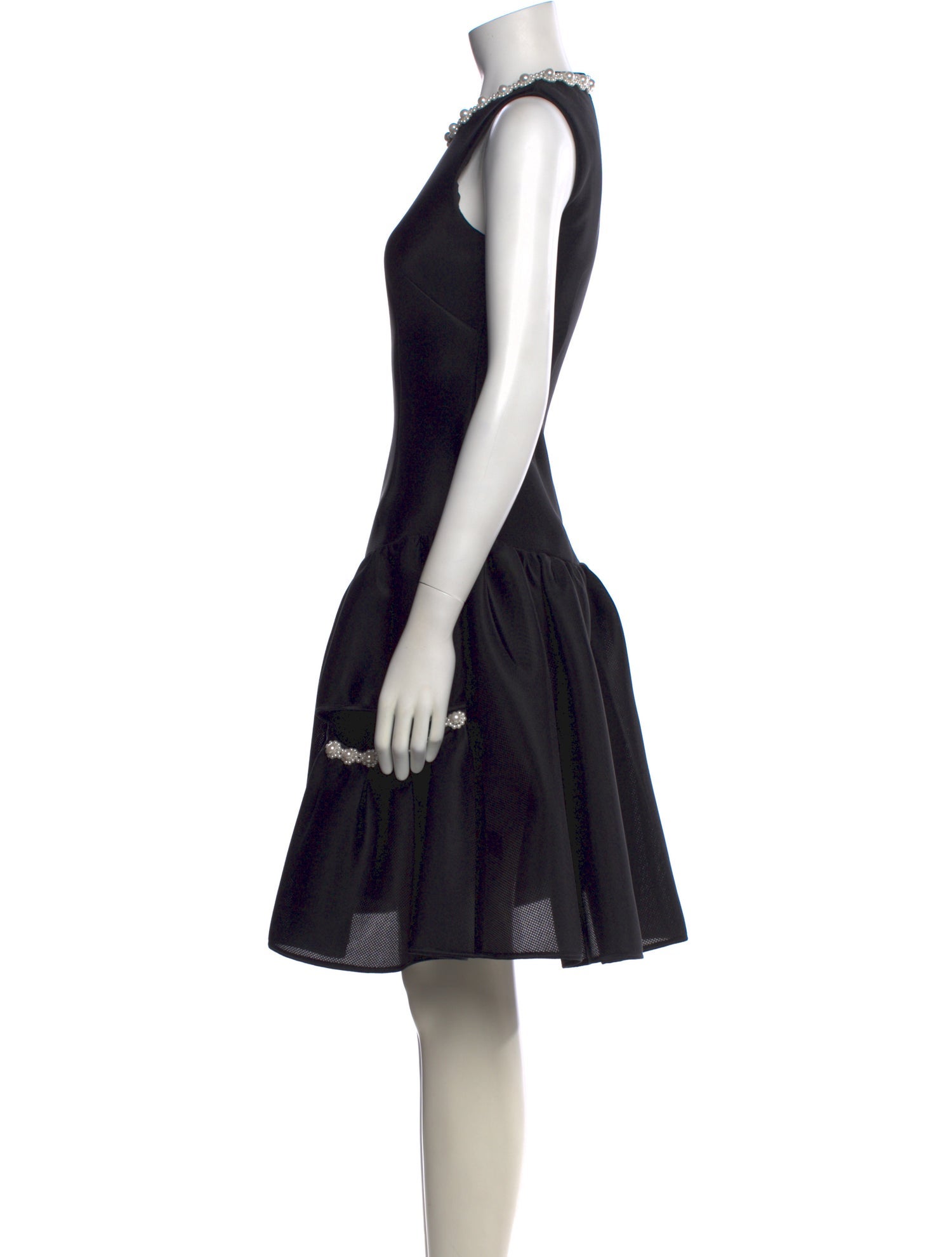 Simone Rocha Square Neckline Mini Dress