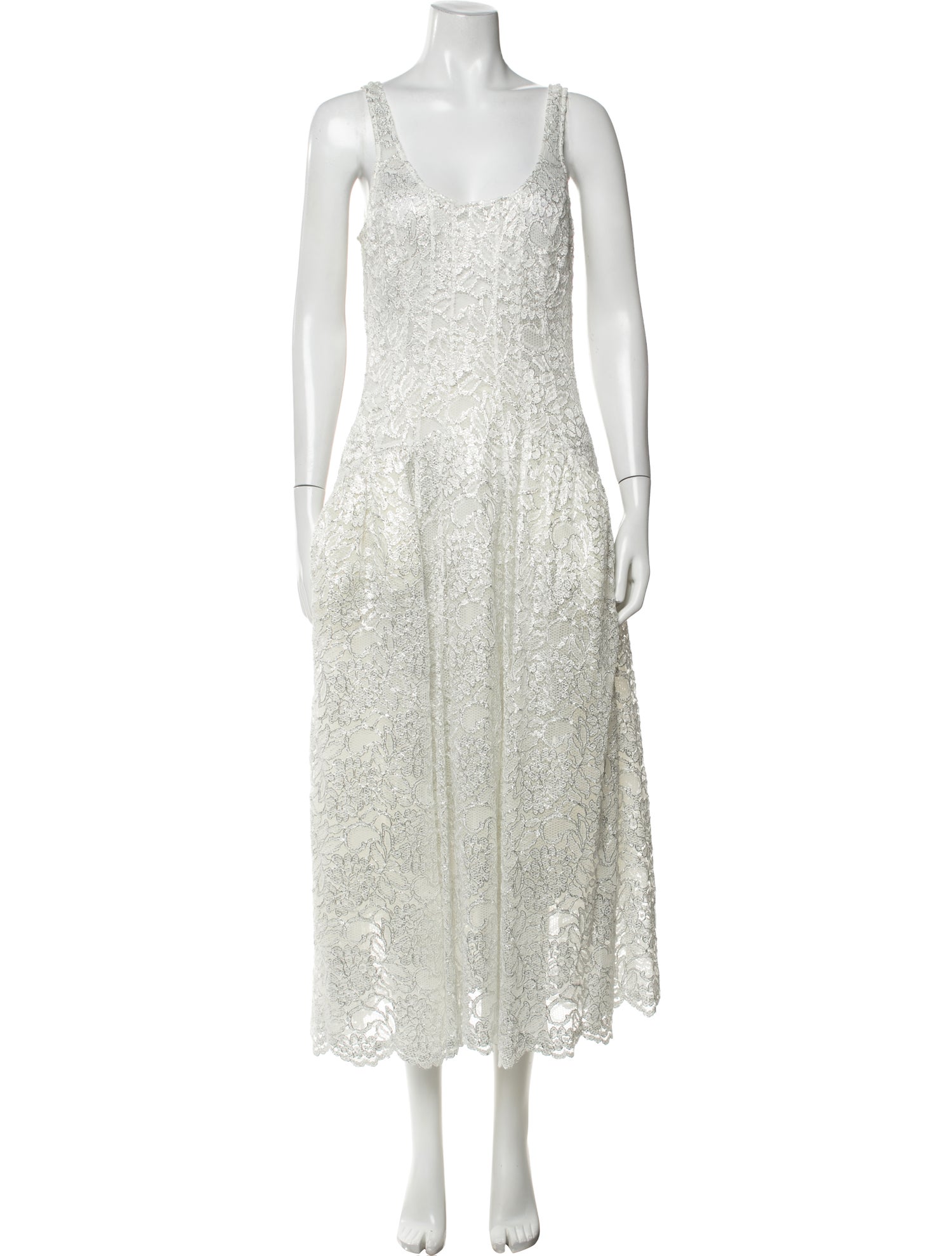 Simone Rocha Lace Midi Length Dress