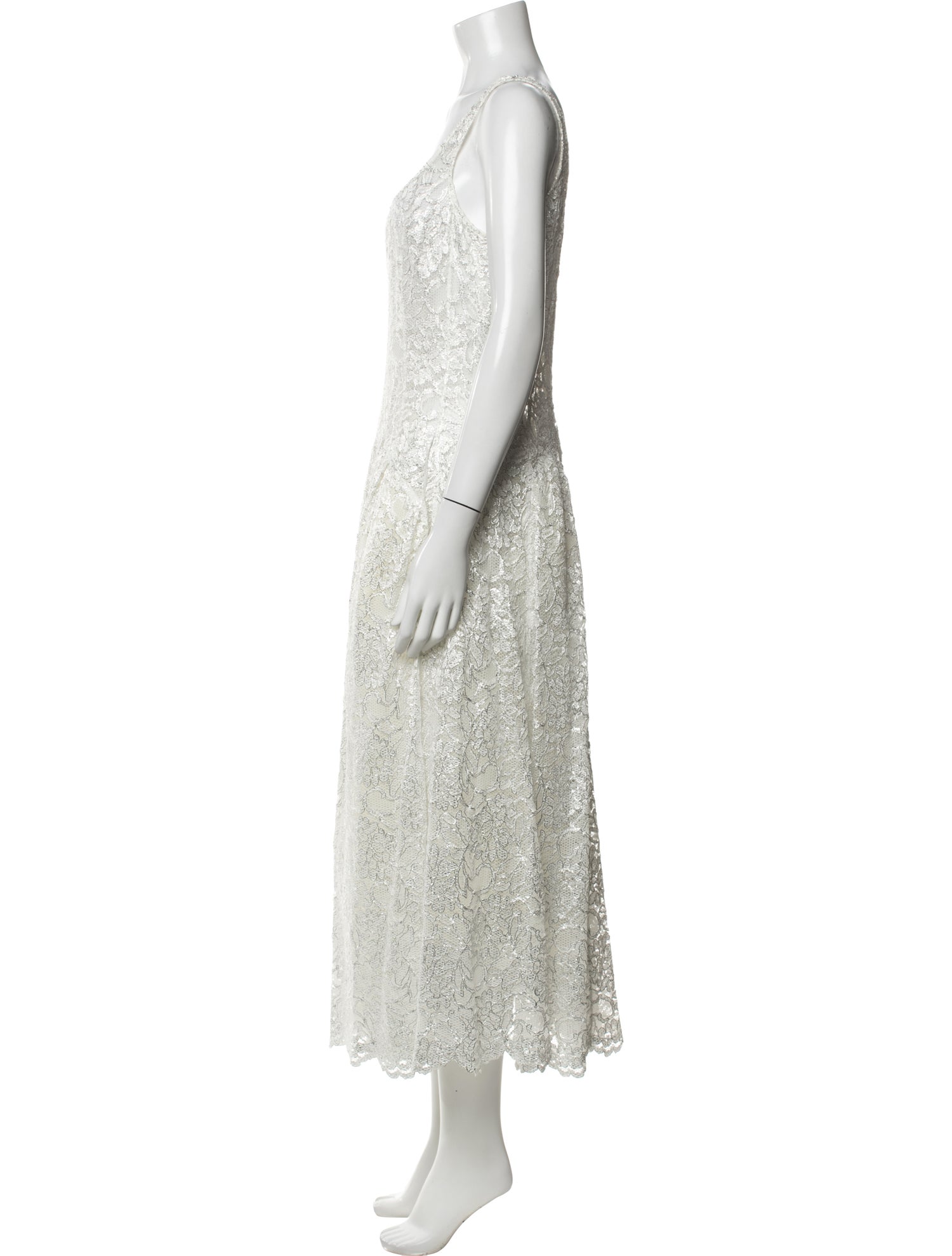 Simone Rocha Lace Midi Length Dress