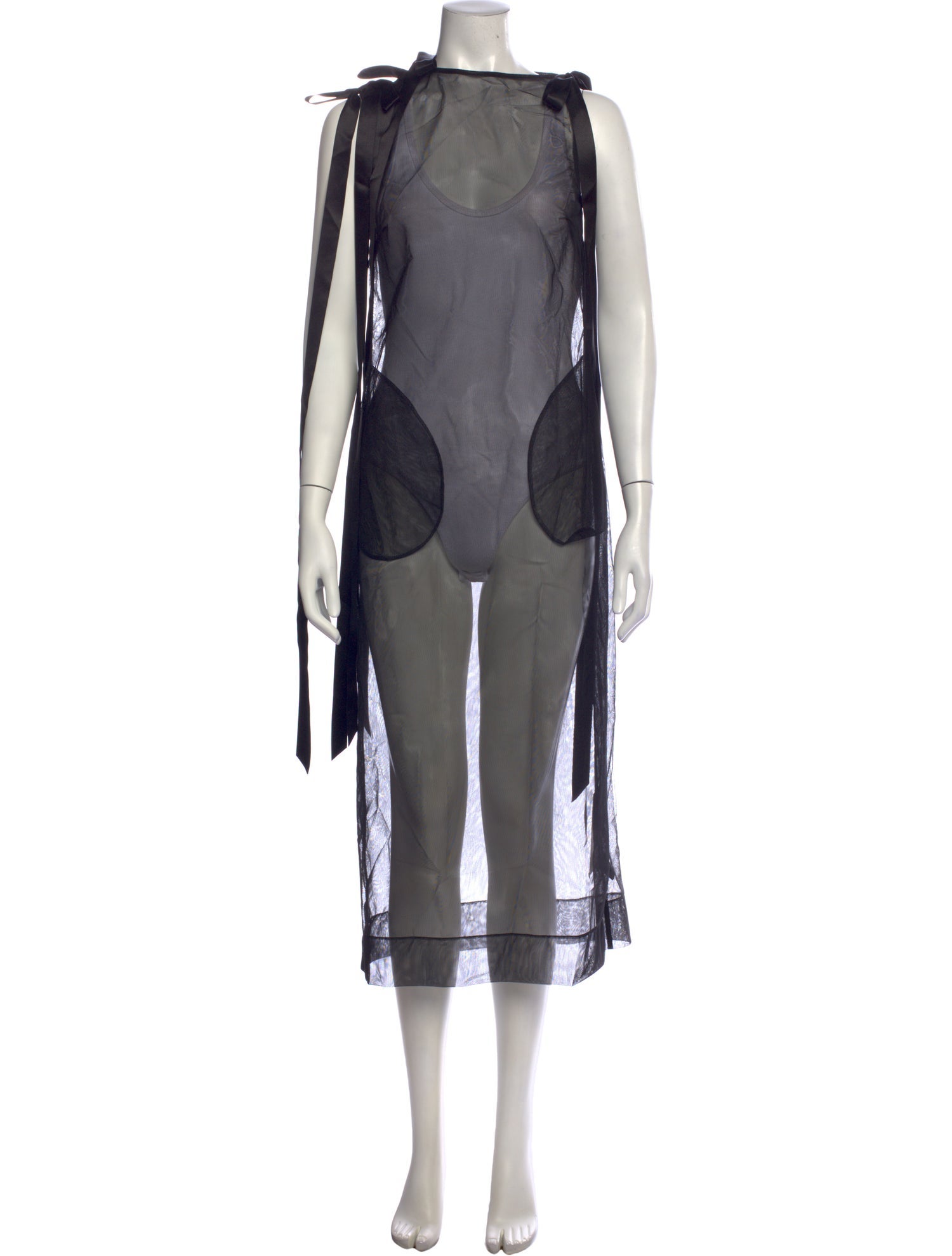 Simone Rocha Crew Neck Long Dress