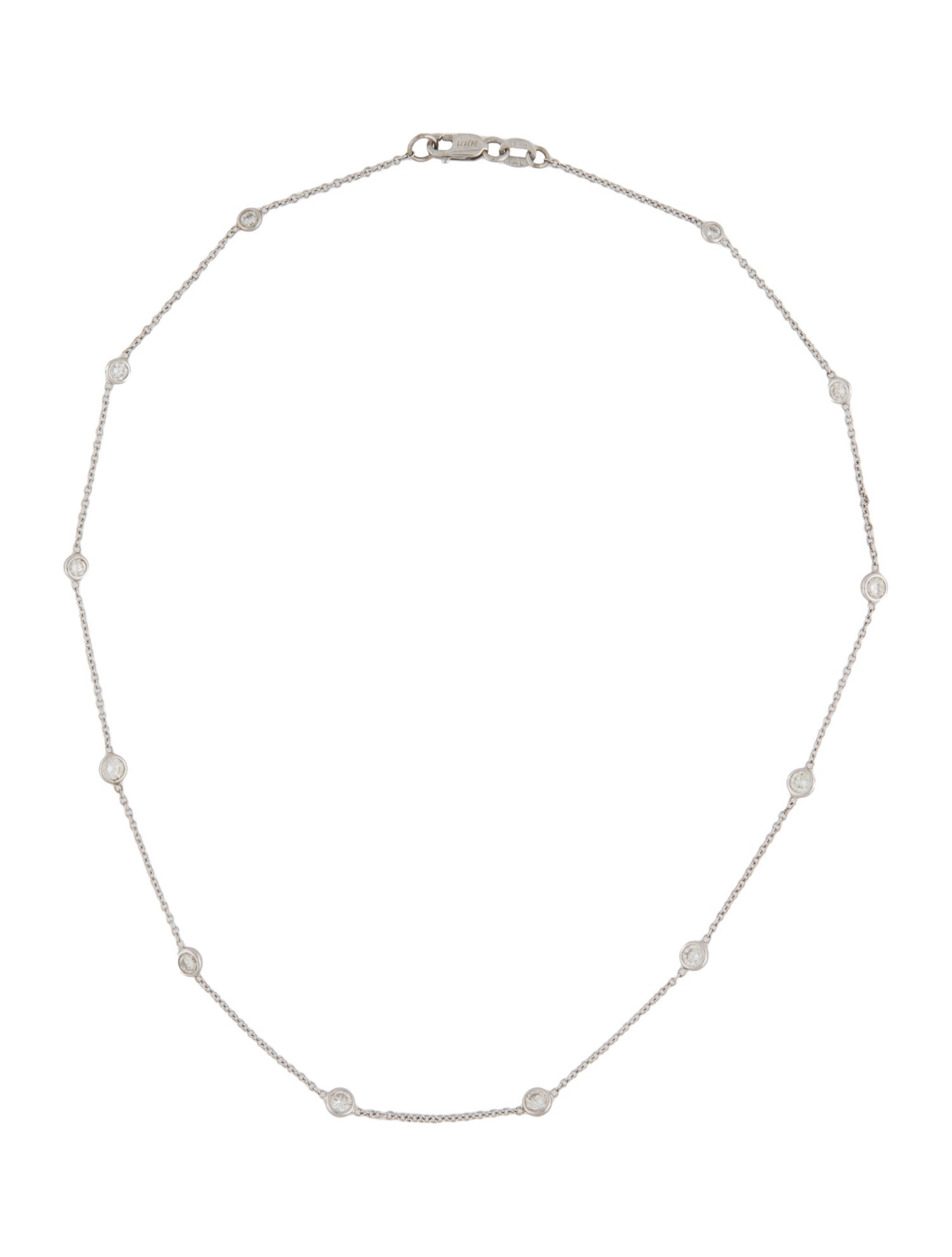 Simog Simon G. 18K Diamond Station Necklace - Chain, Necklaces - SIMOG20339 ...