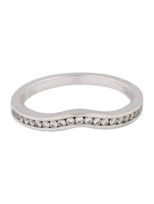 Simon G. Platinum Diamond Curved Ballad Band