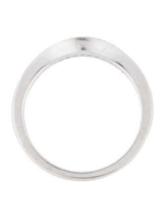 Simon G. Platinum Diamond Curved Ballad Band